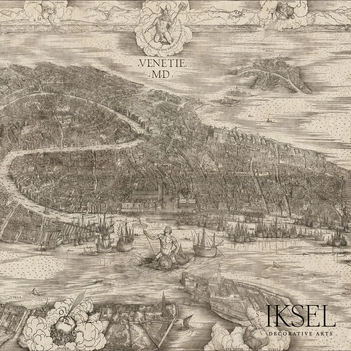 VIEW OF VENICE_ SEPIATONES