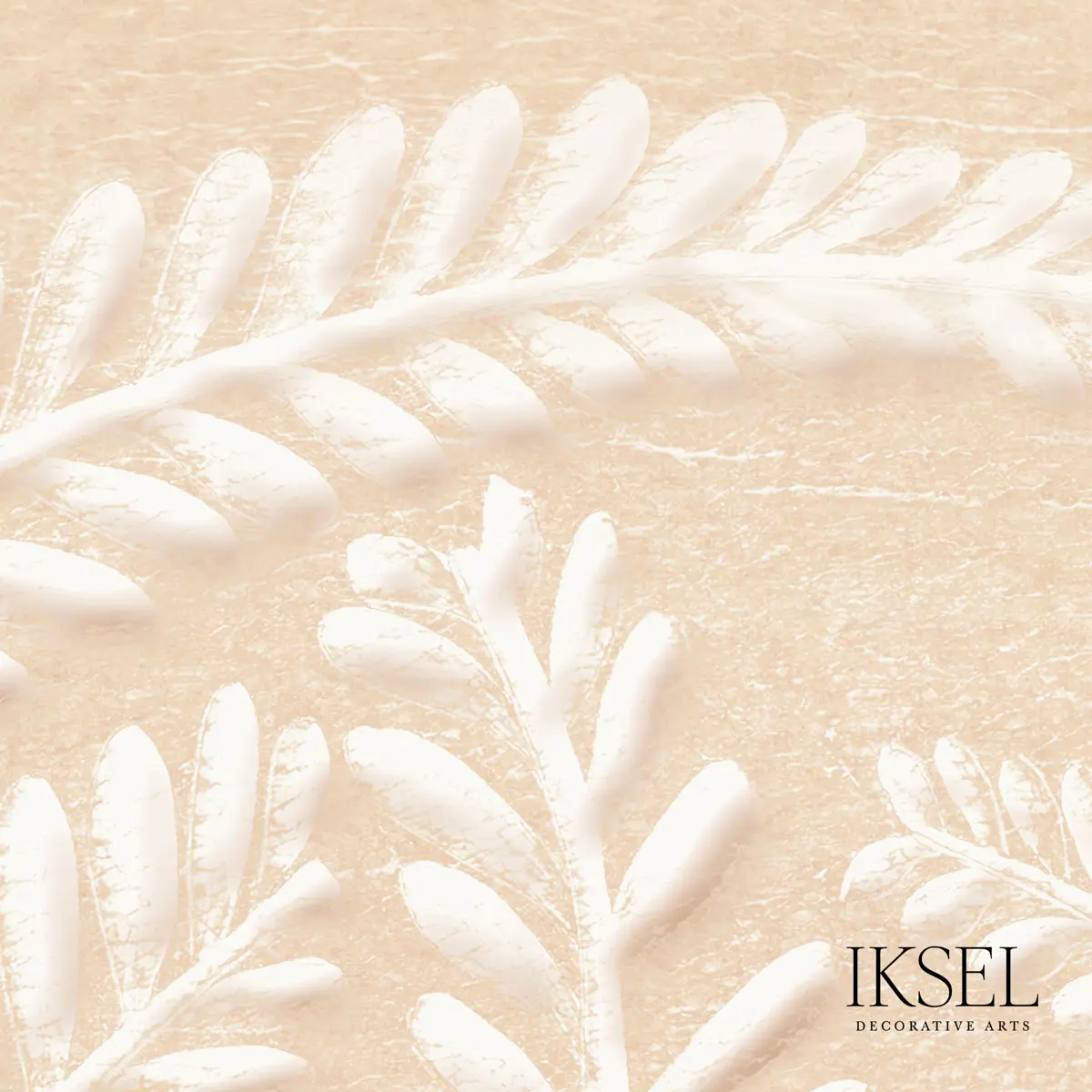 ART DECO FERN_ PEACH