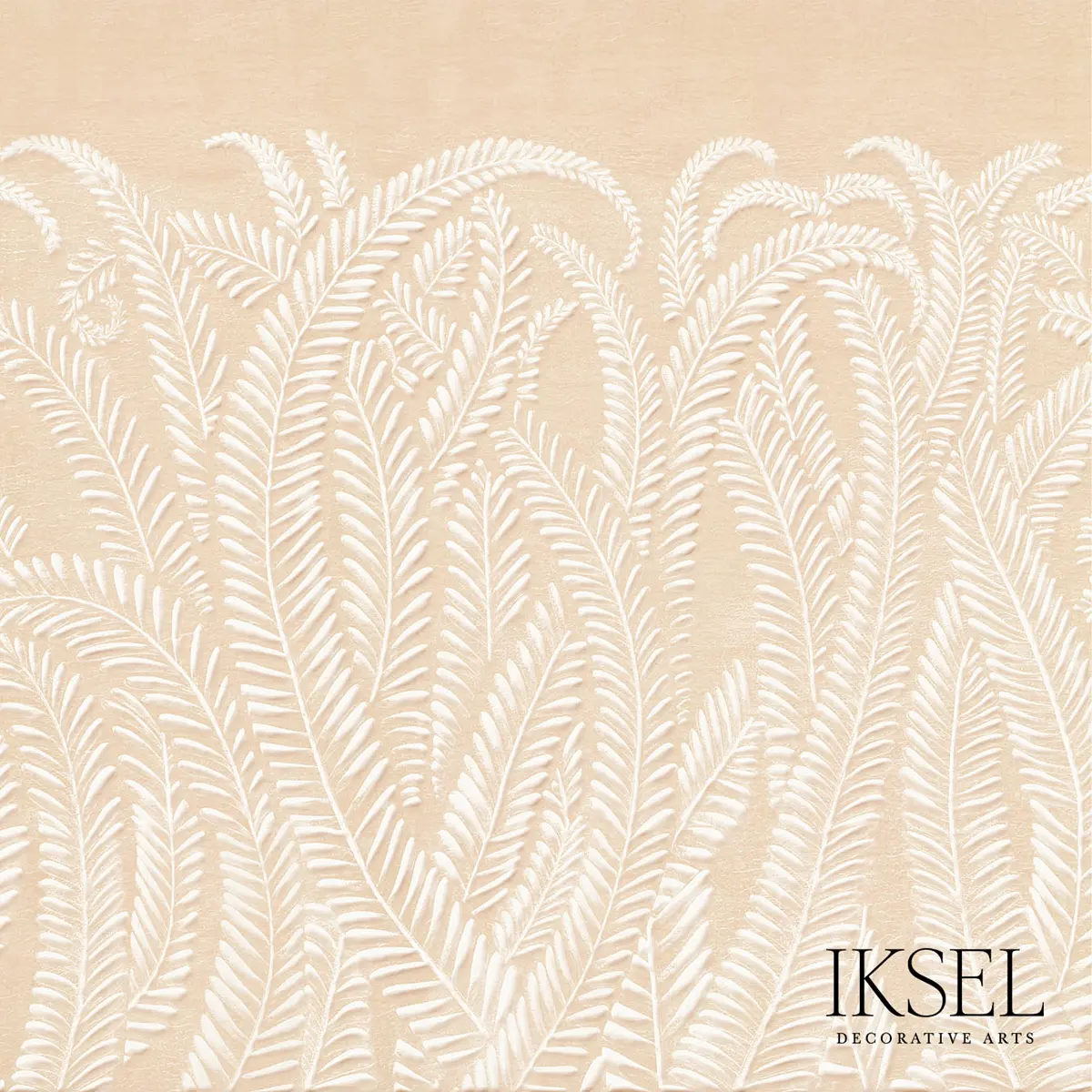 ART DECO FERN_ PEACH