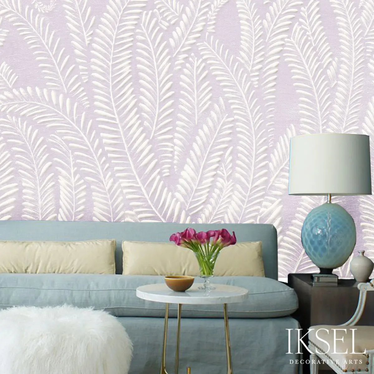 ART DECO FERN_ AMETHYST