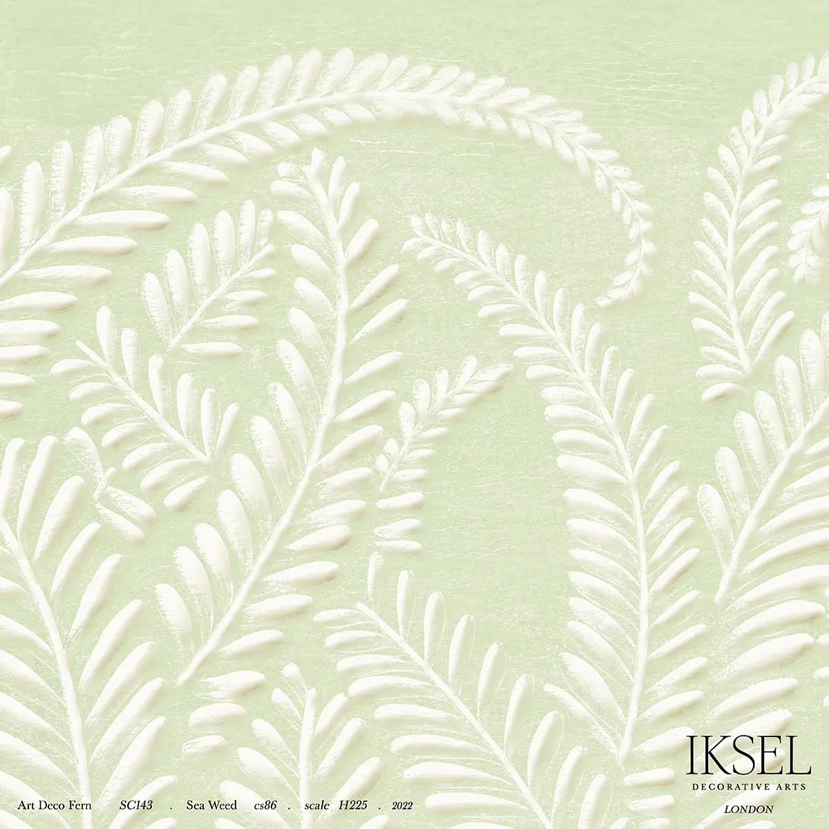 ART DECO FERN_ SEA WEED
