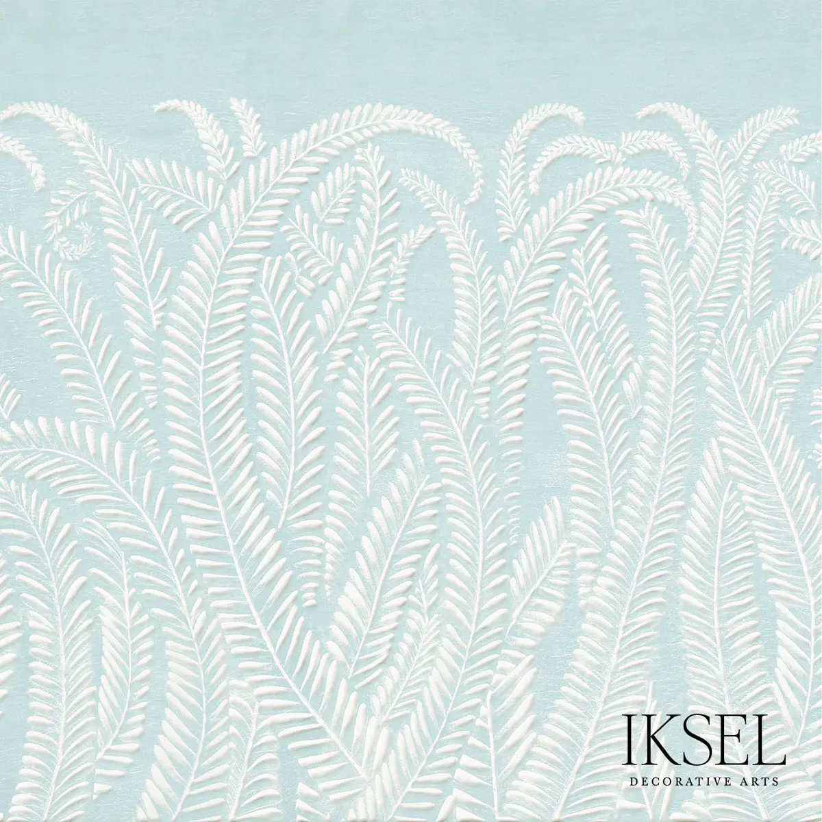 ART DECO FERN_ SEA FOAM