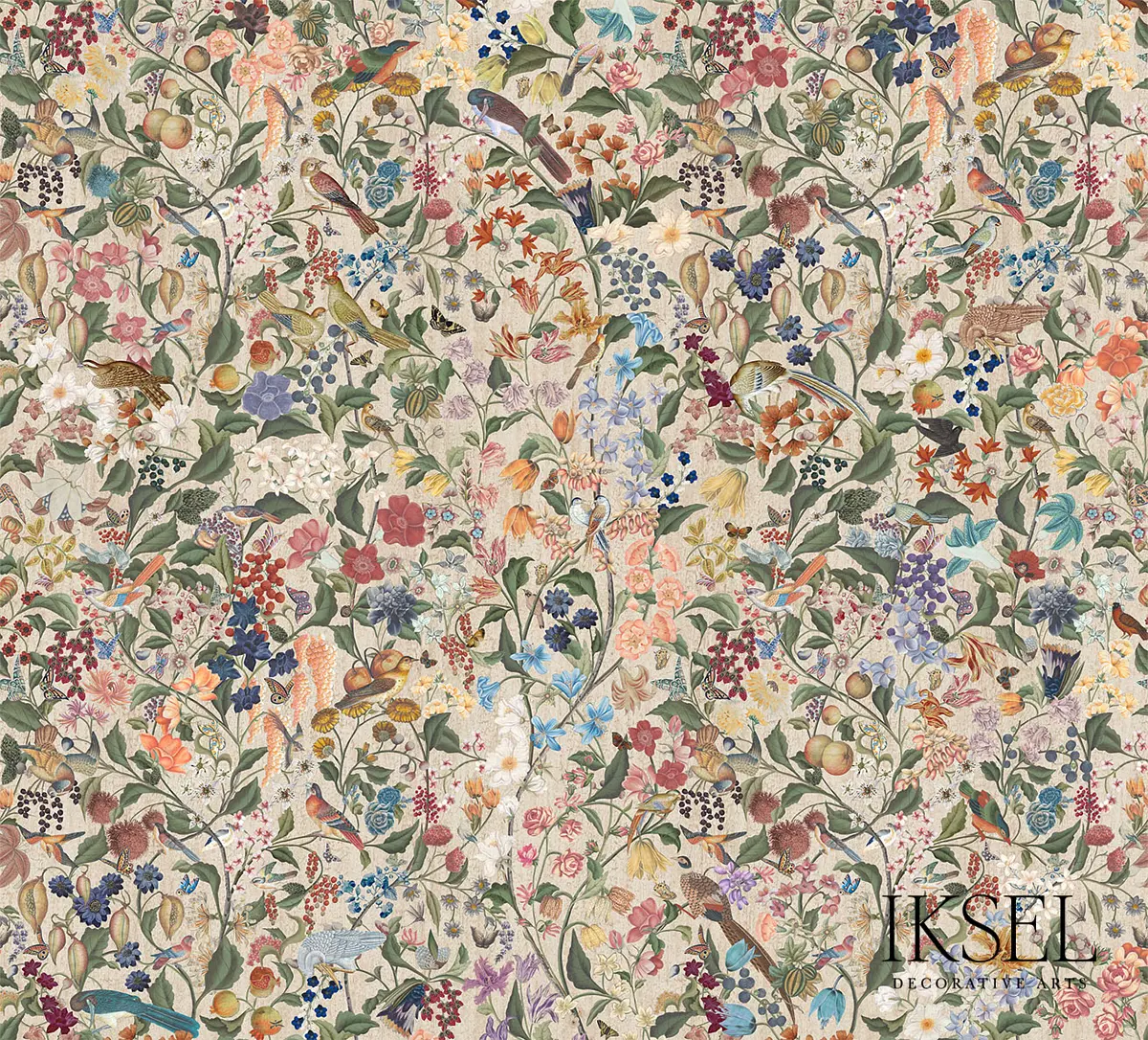 BLOOMING FANTASY_ CRACKLED BEIGE