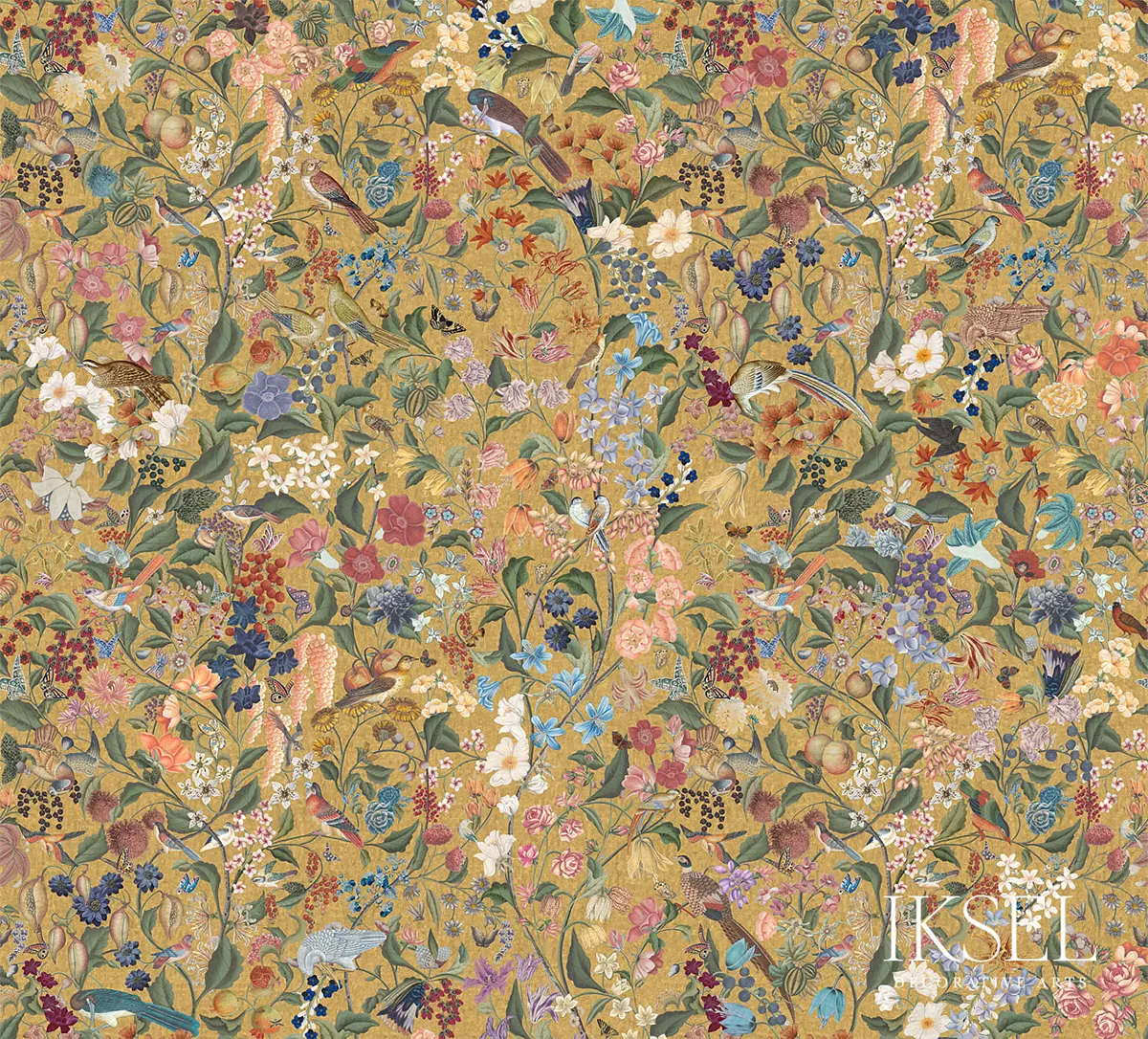 BLOOMING FANTASY_ CRACKLED GOLD