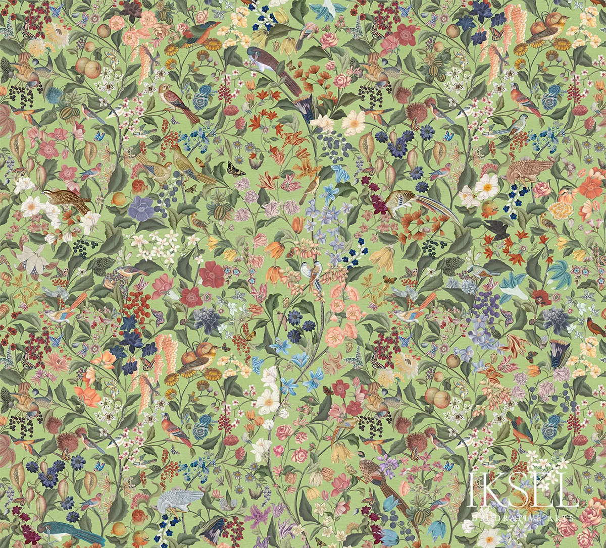 BLOOMING FANTASY_ PEAR GREEN