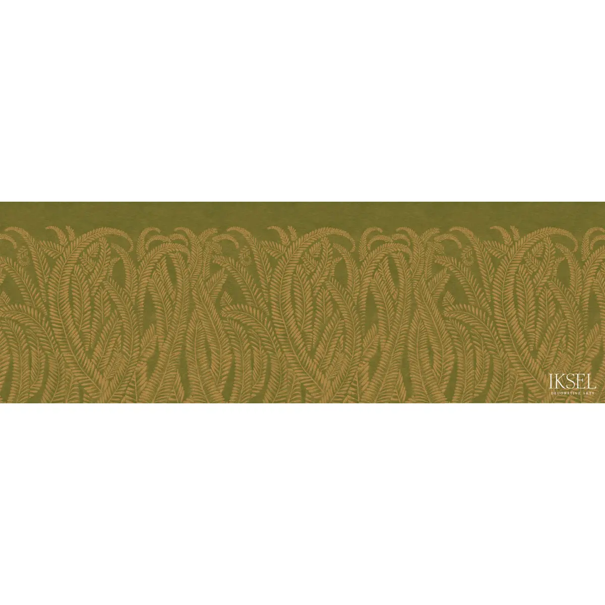ART DECO GOLDEN FERN_ GOLDEN GREEN