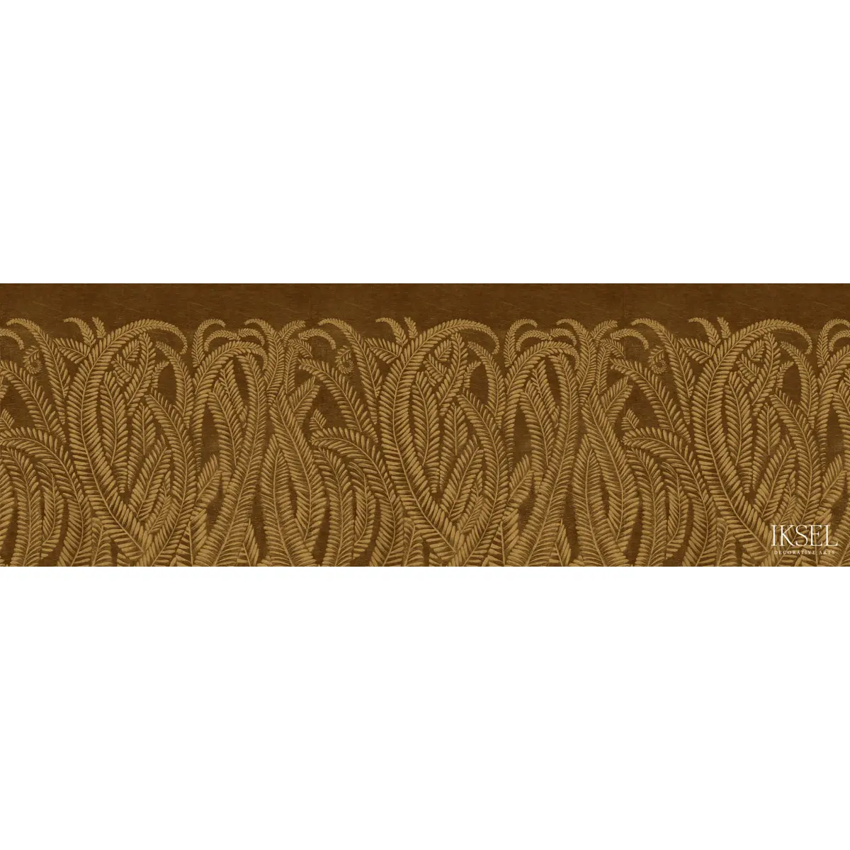 ART DECO GOLDEN FERN_ GOLDEN BROWN