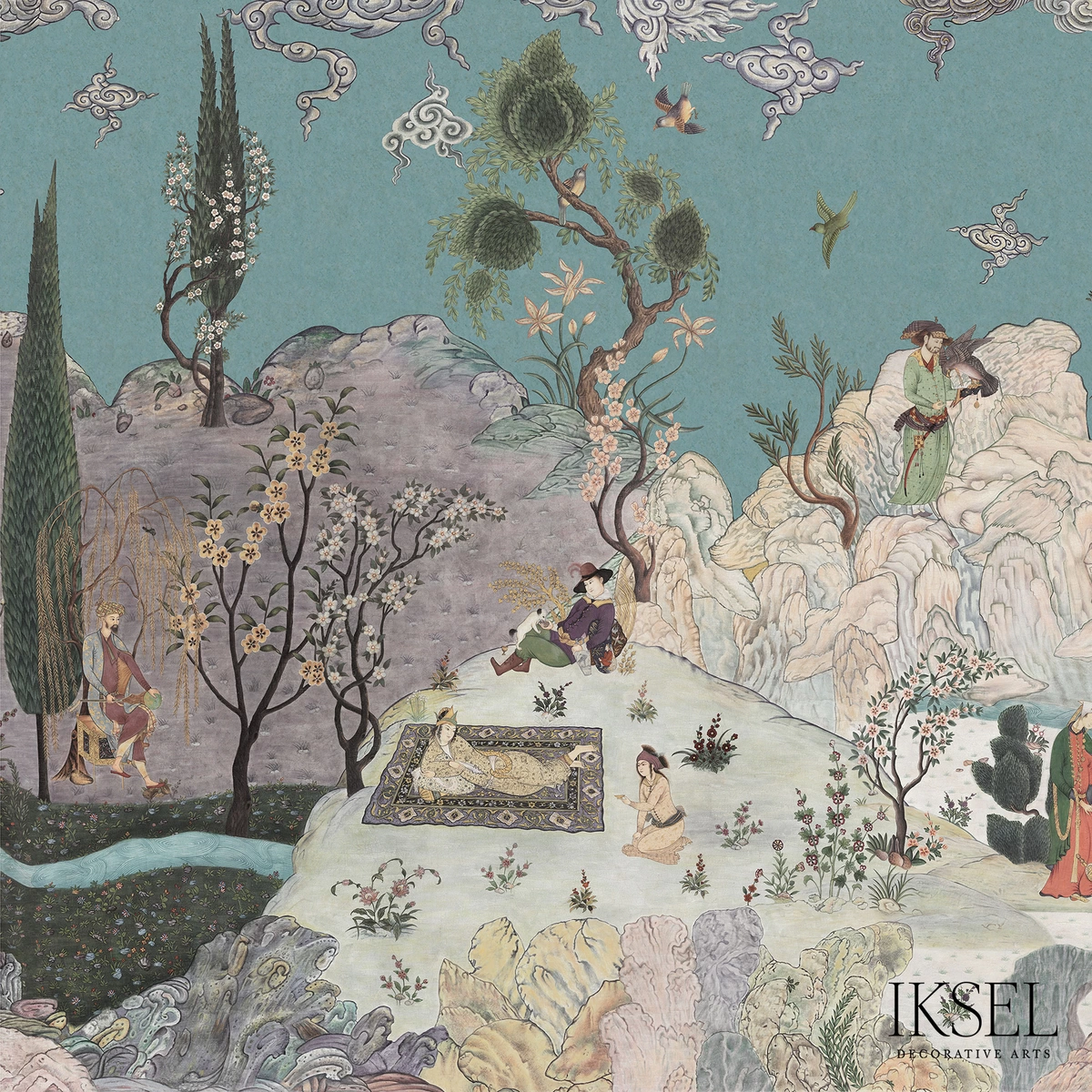 D-SAFAVID REVERIE_ BERYL BLUE