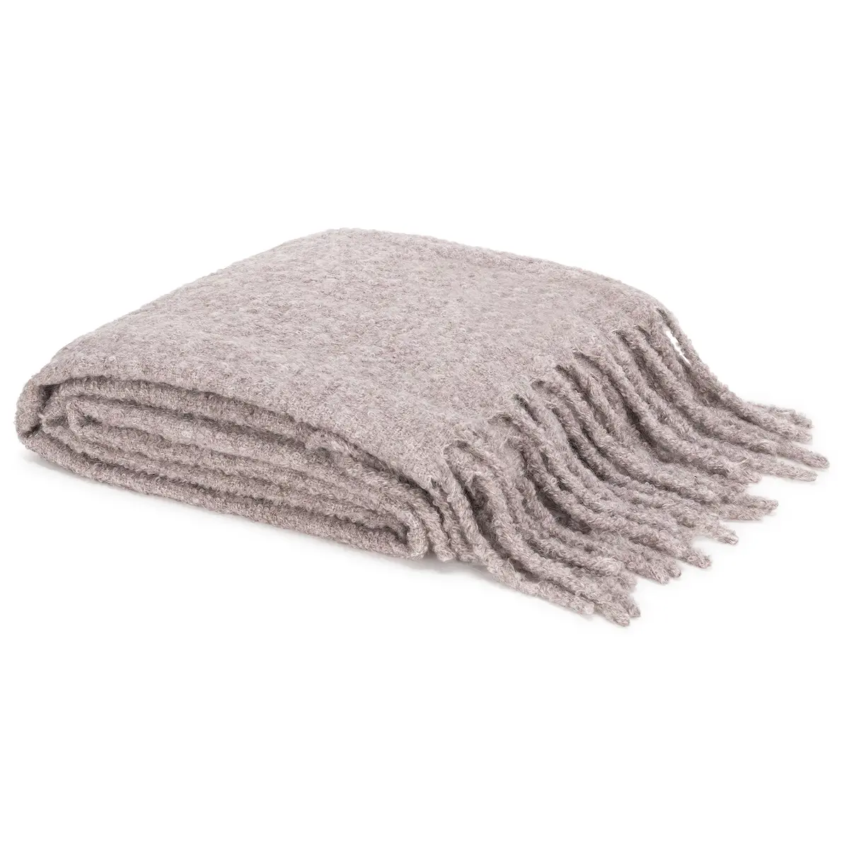 Poncho Throw_ DEEP LILAC