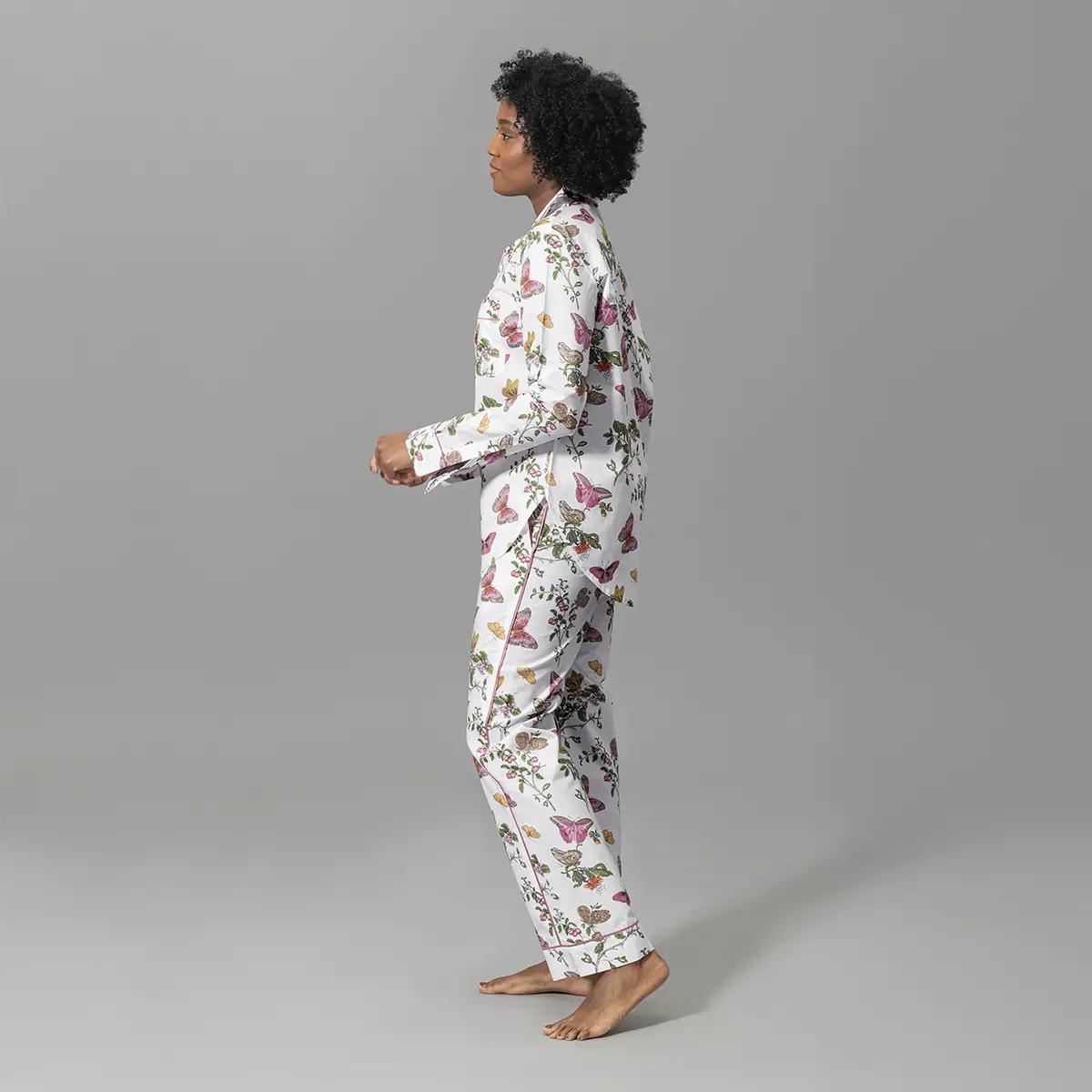 Baudin Butterfly Pajama Set_ PINK