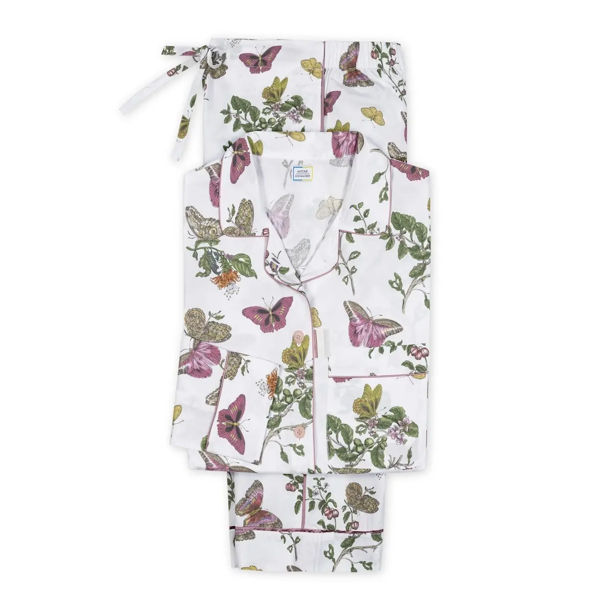Baudin Butterfly Pajama Set_ PINK