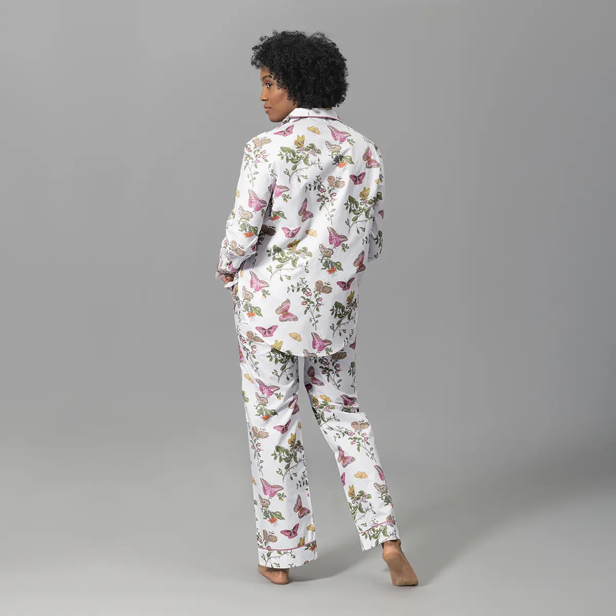 Baudin Butterfly Pajama Set_ PINK