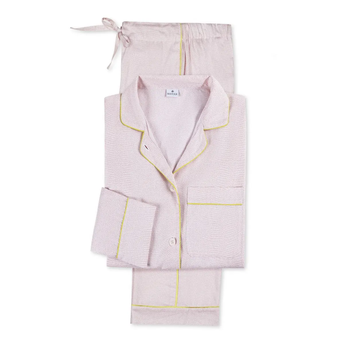 Jasper Pajama Set_ PEONY/LEMON