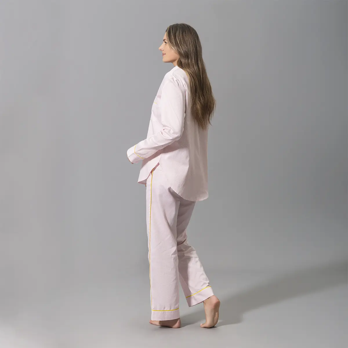 Jasper Pajama Set_ PEONY/LEMON