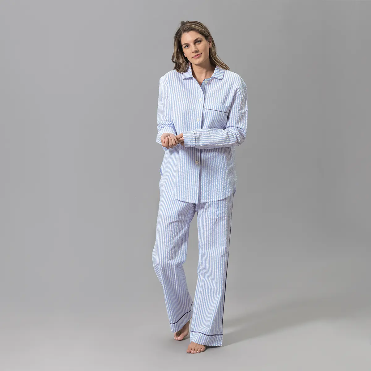 Matteo Pajama Set_ AZURE
