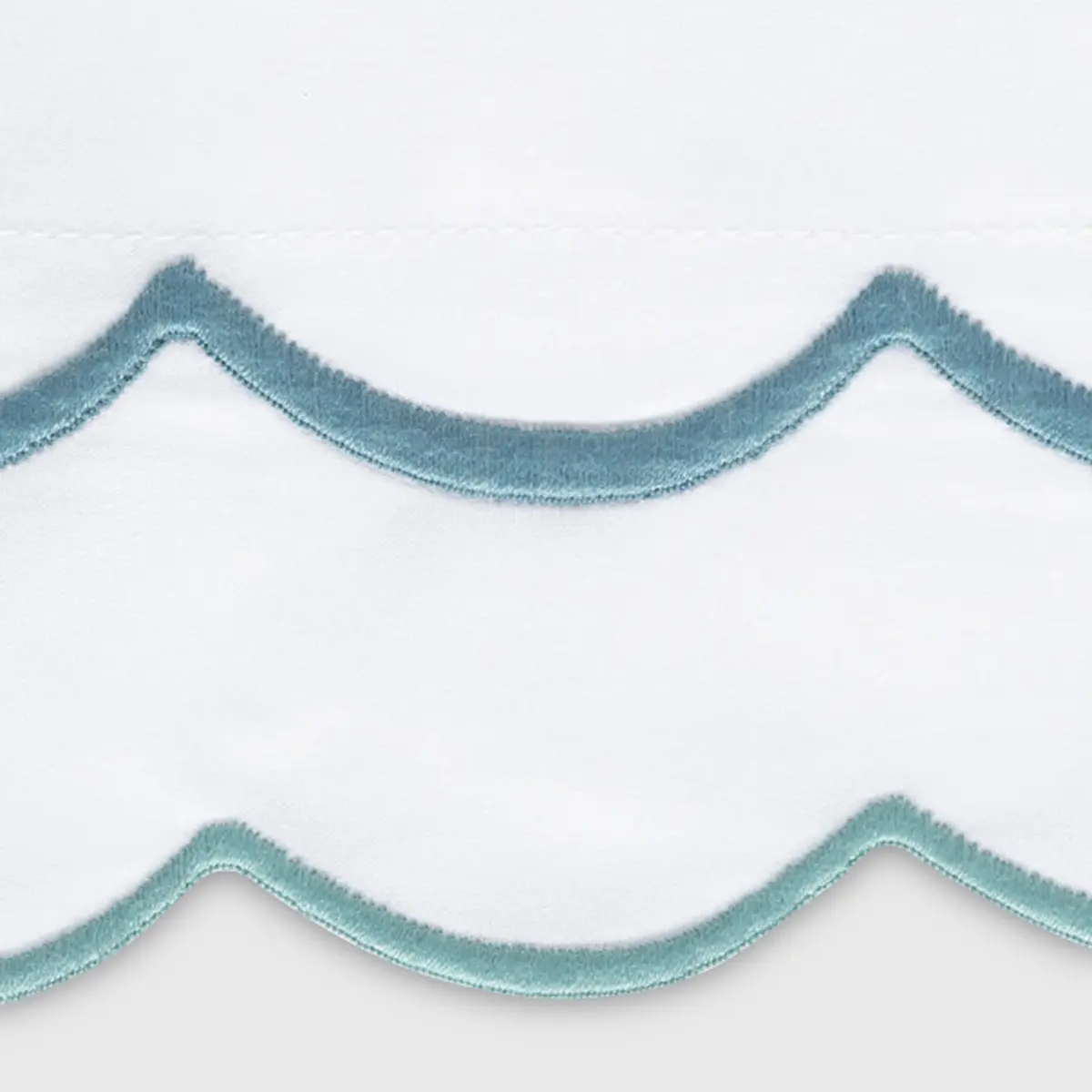 India Pillowcase Pair_ CERULEAN