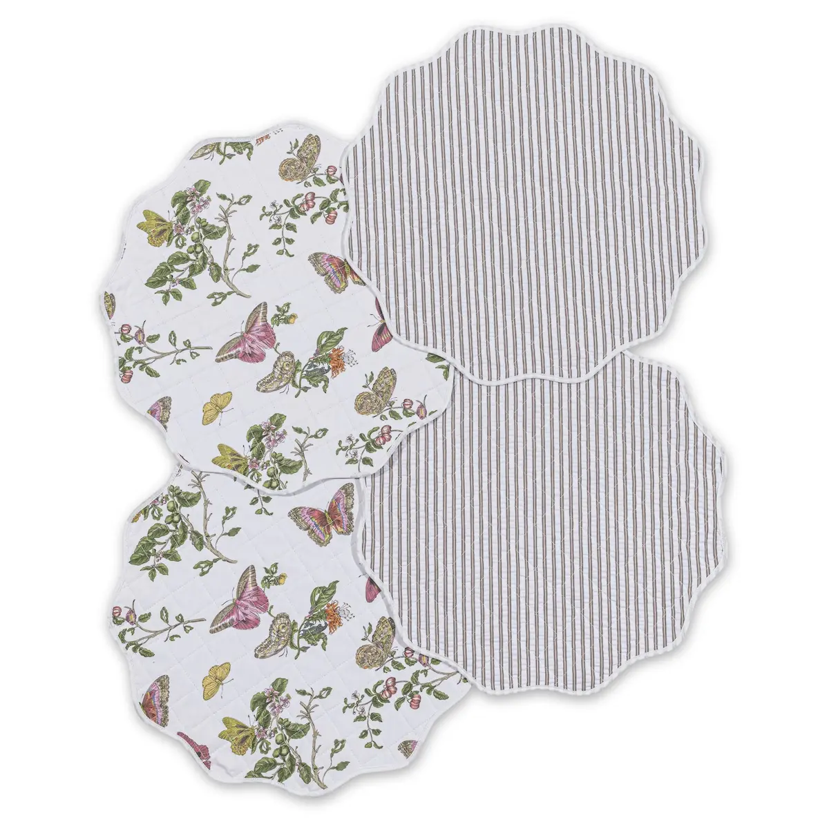 Butterfly/Matteo Placemats (4)_ PINK/BARK