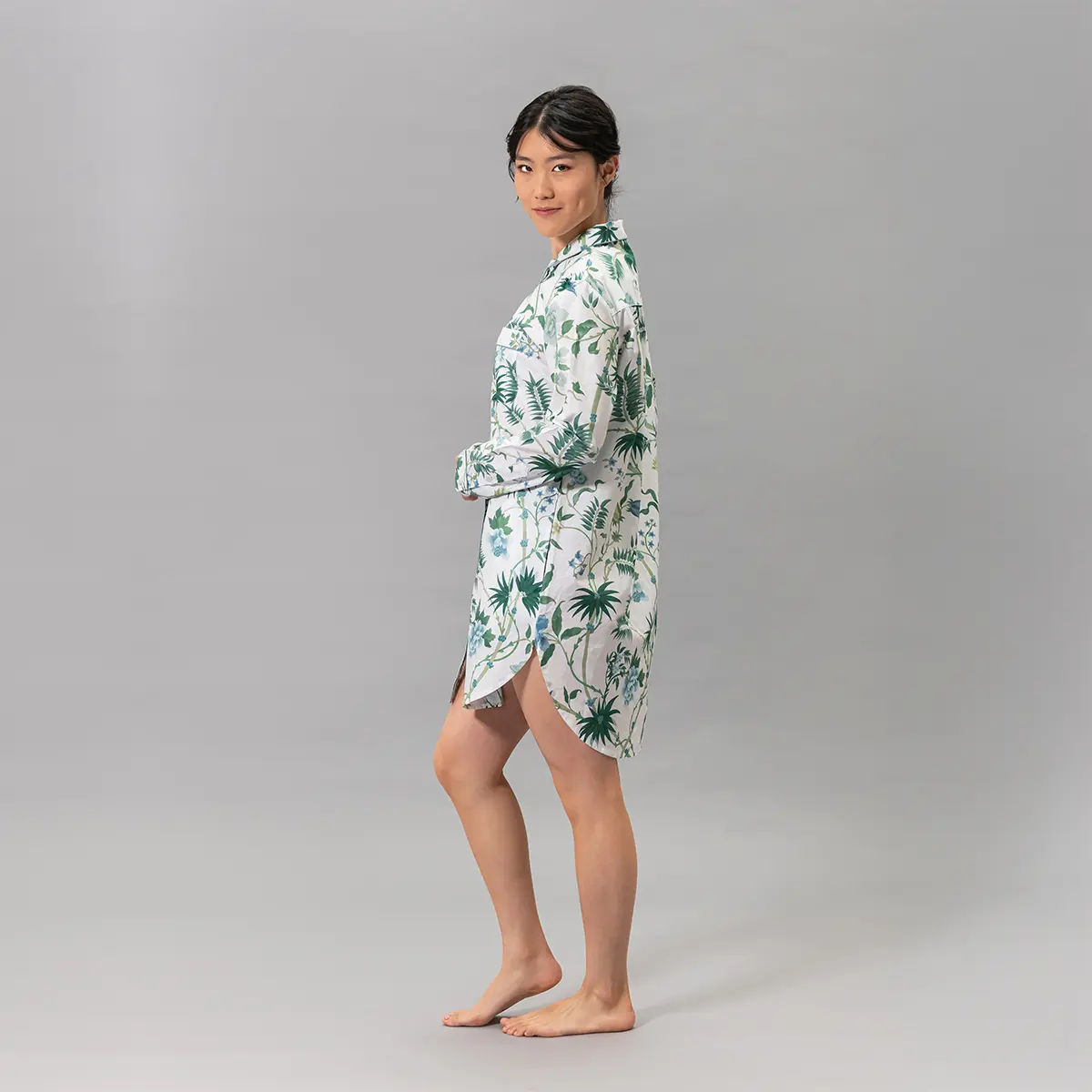 Palmyra Sleep Shirt_ EMERALD