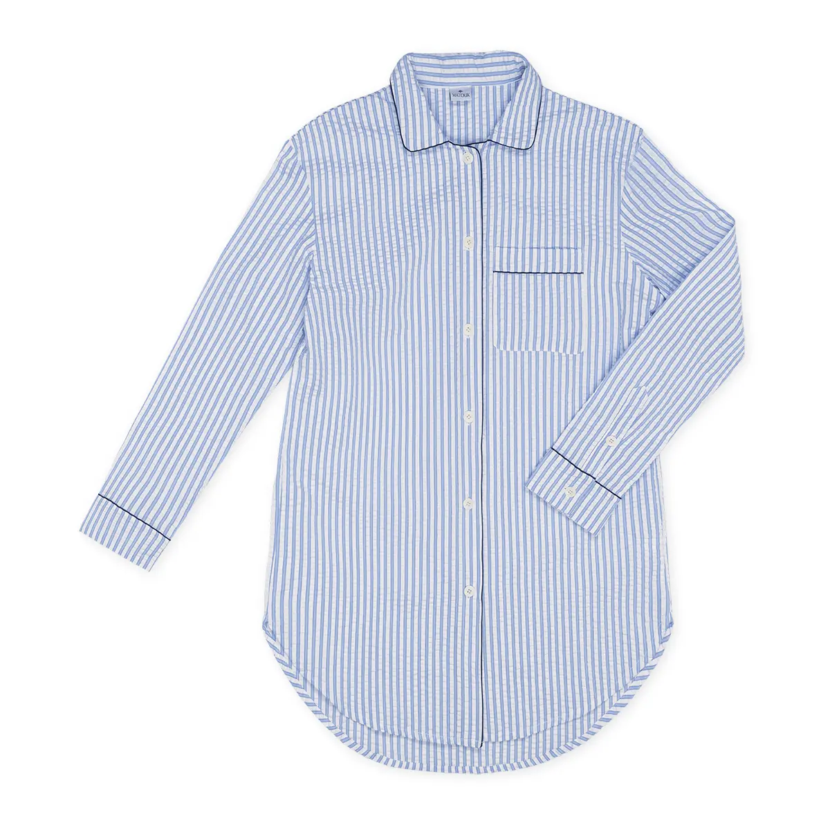 Matteo Sleep Shirt_ AZURE