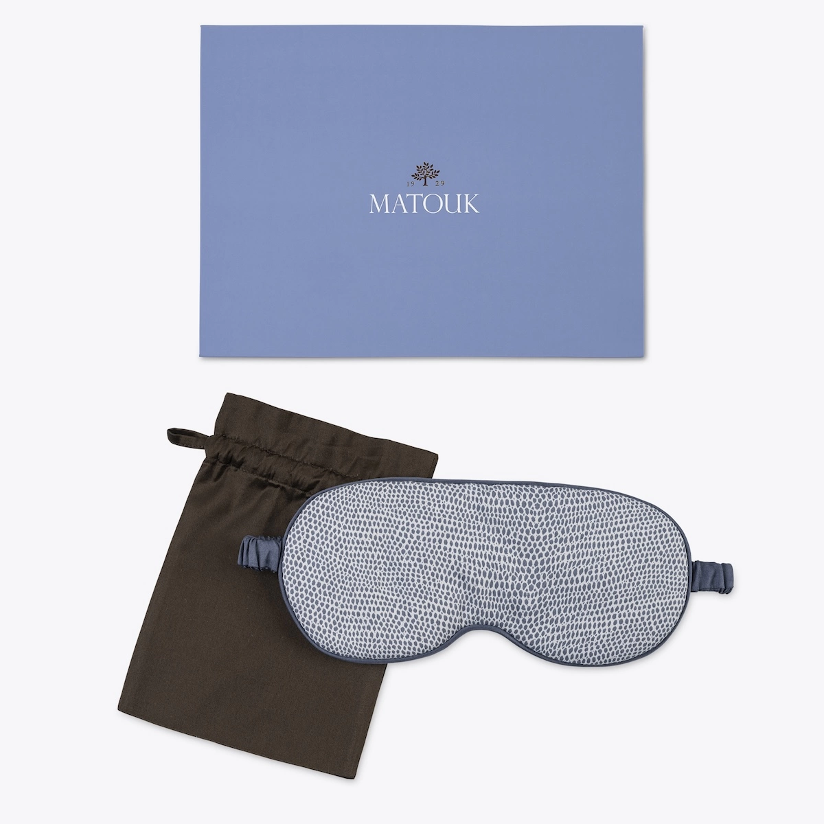 Jasper Sleep Mask_ STEEL BLUE