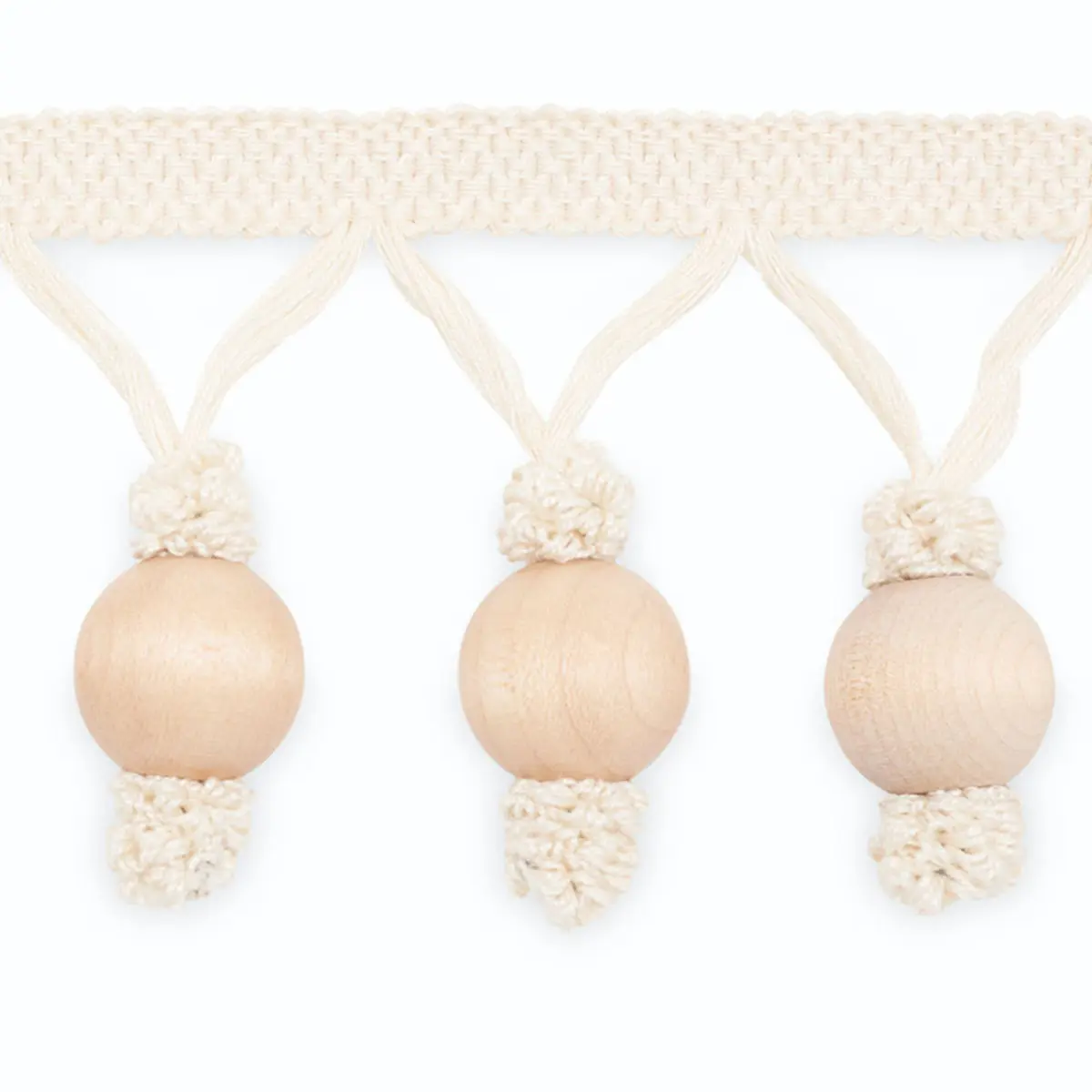 MICHAEL MOLDED FRINGE_ NATURAL