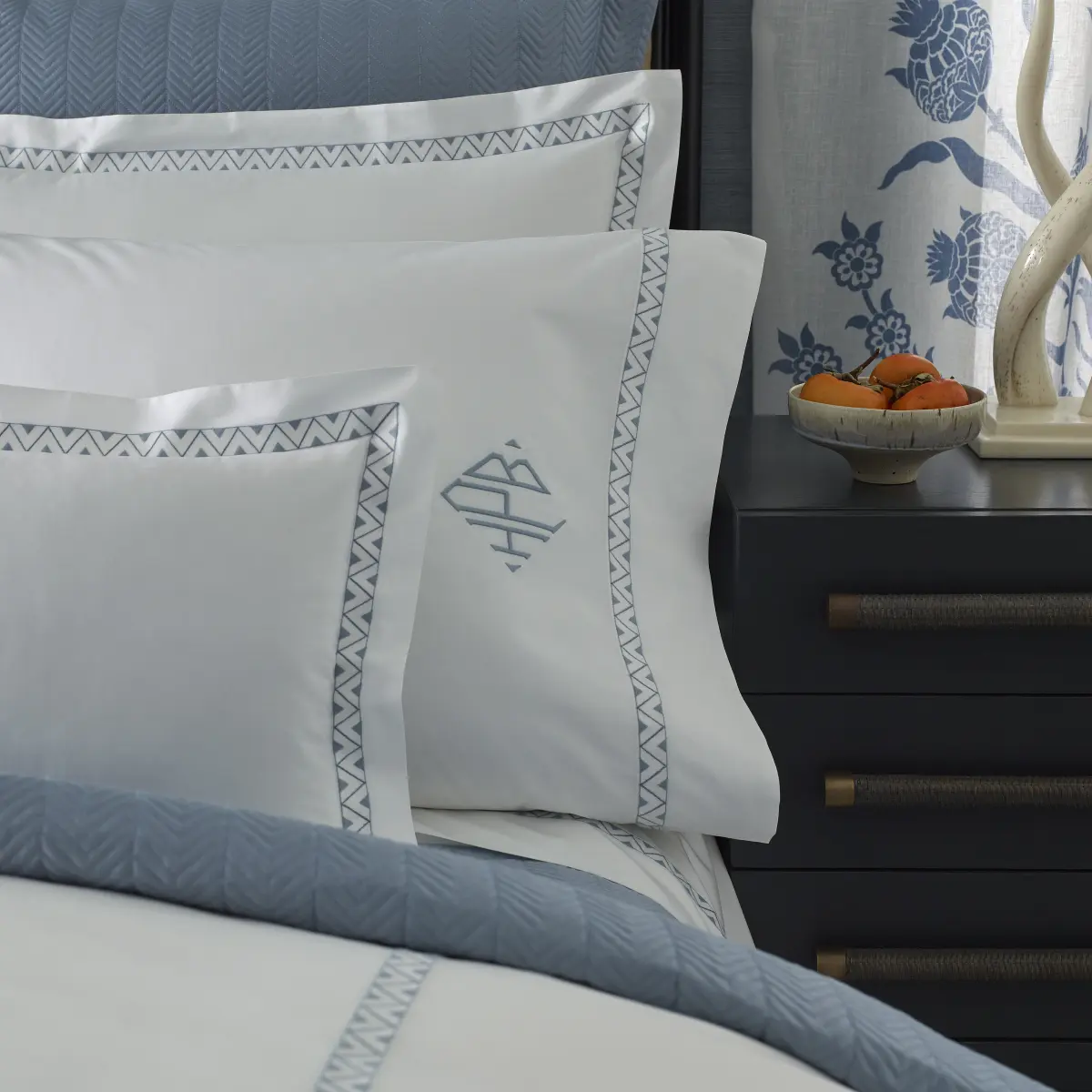 Prado Flat Sheet_ HAZY BLUE