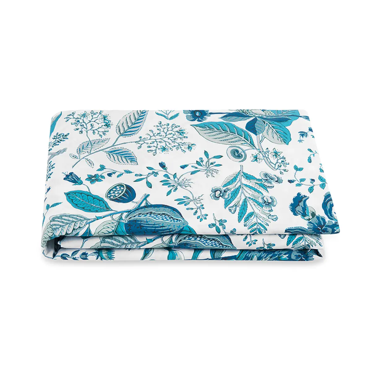 Pomegranate Fitted Sheet_ PRUSSIAN BLUE