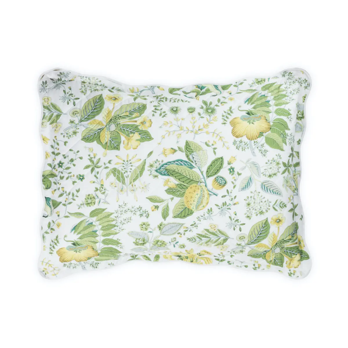 Pomegranate Quilted Sham_ CITRUS