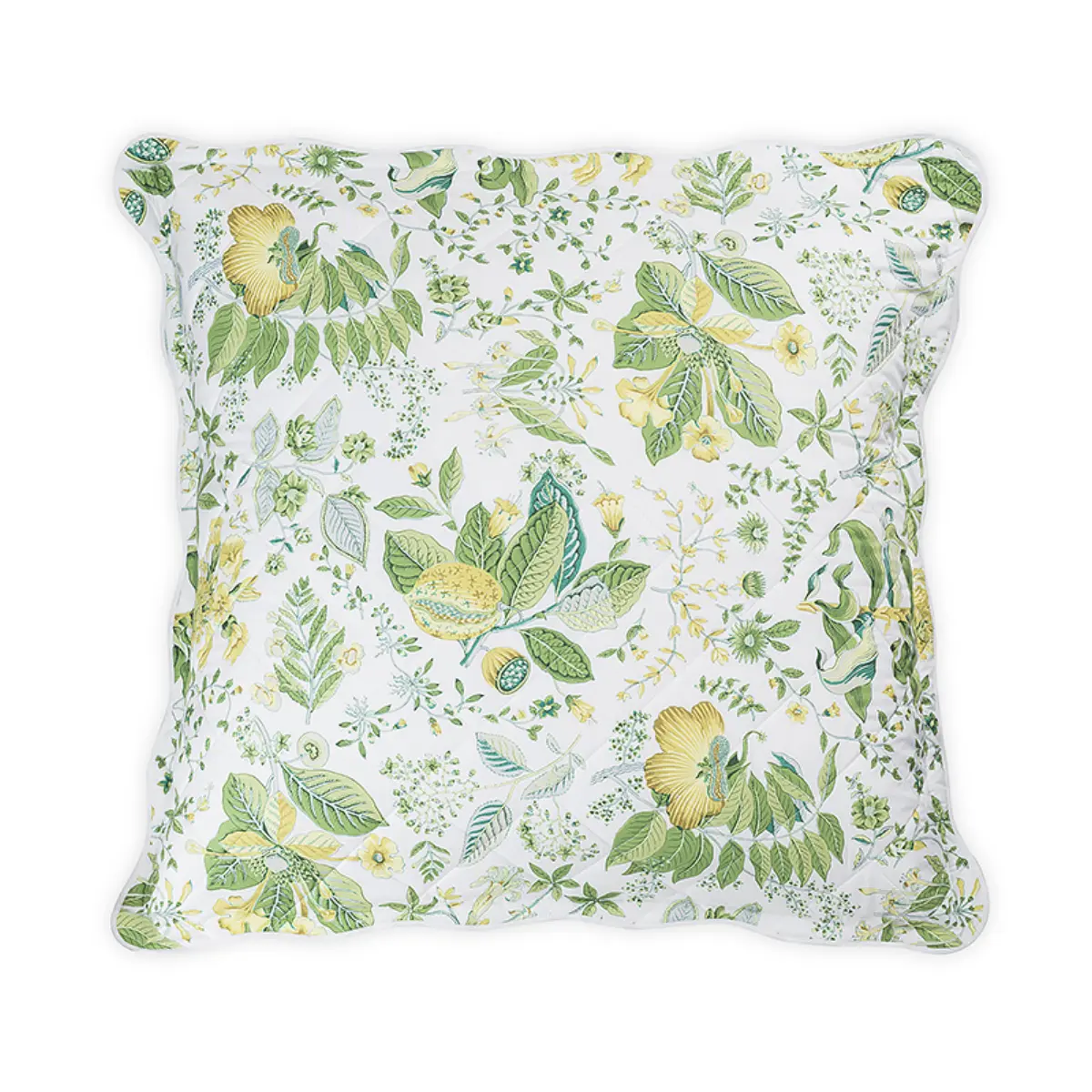 Pomegranate Quilted Sham_ CITRUS