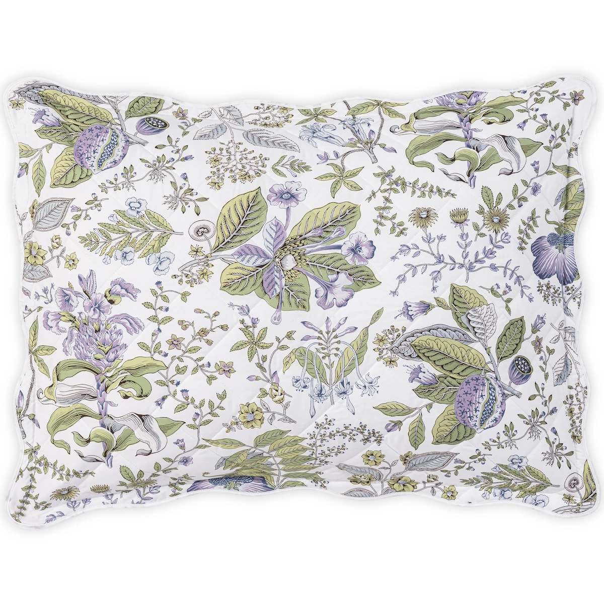 Pomegranate Quilted Sham_ LILAC
