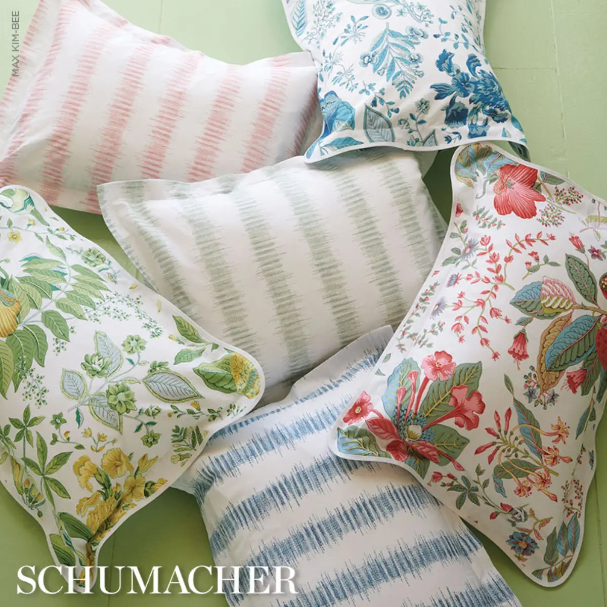Pomegranate Pillowcases_ PRUSSIAN BLUE