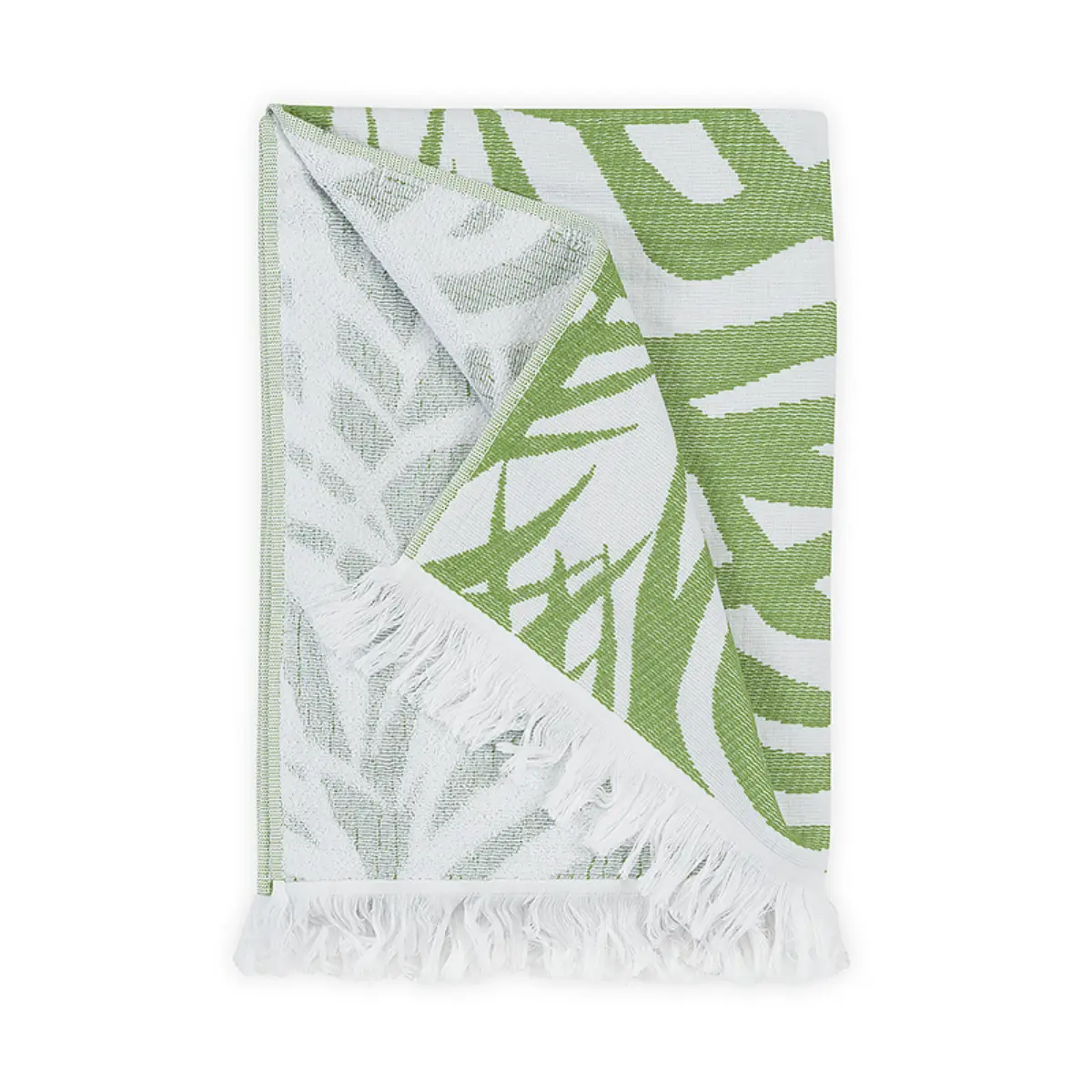 Zebra Palm Beach Towel_ JUNGLE