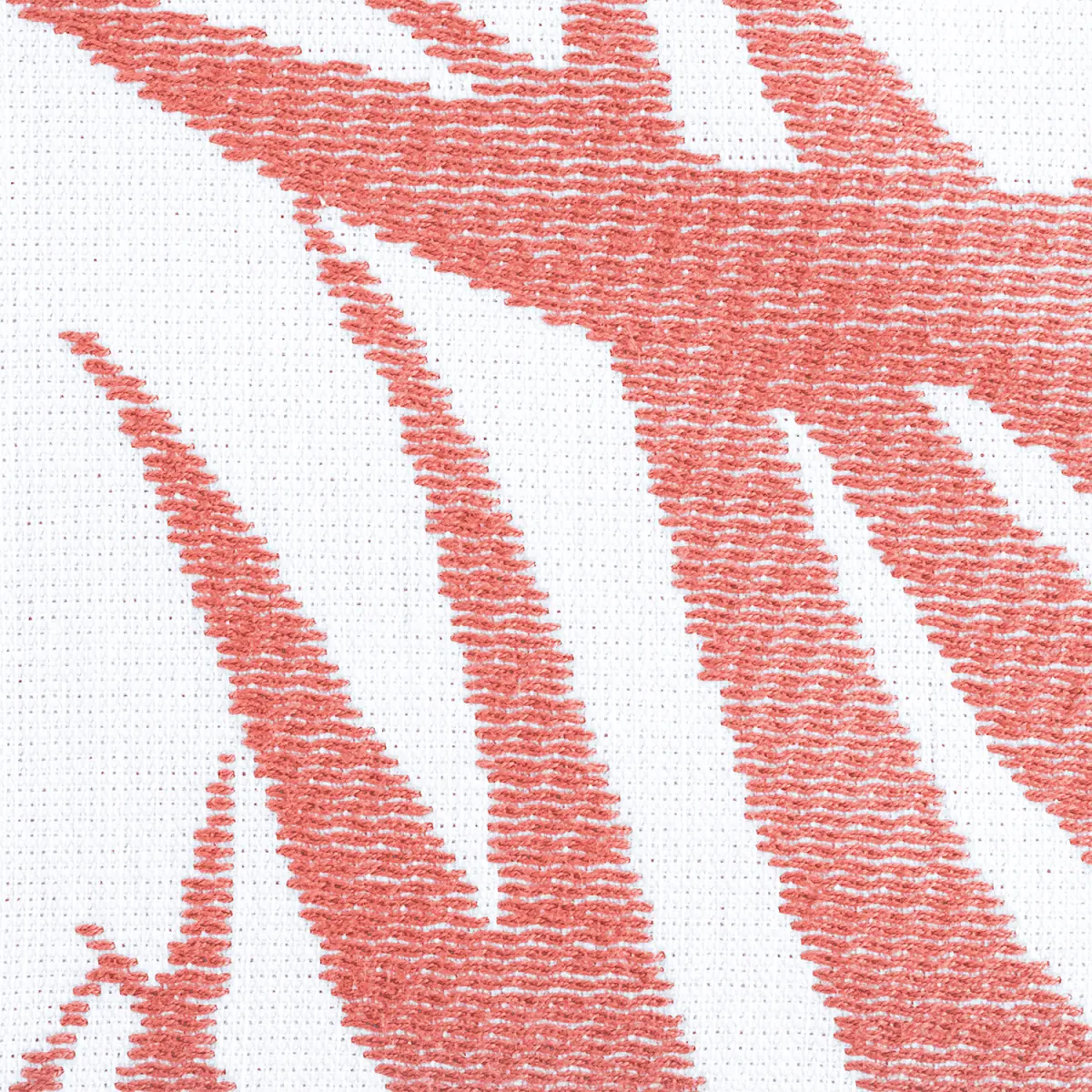 Zebra Palm Beach Towel_ PINK CORAL