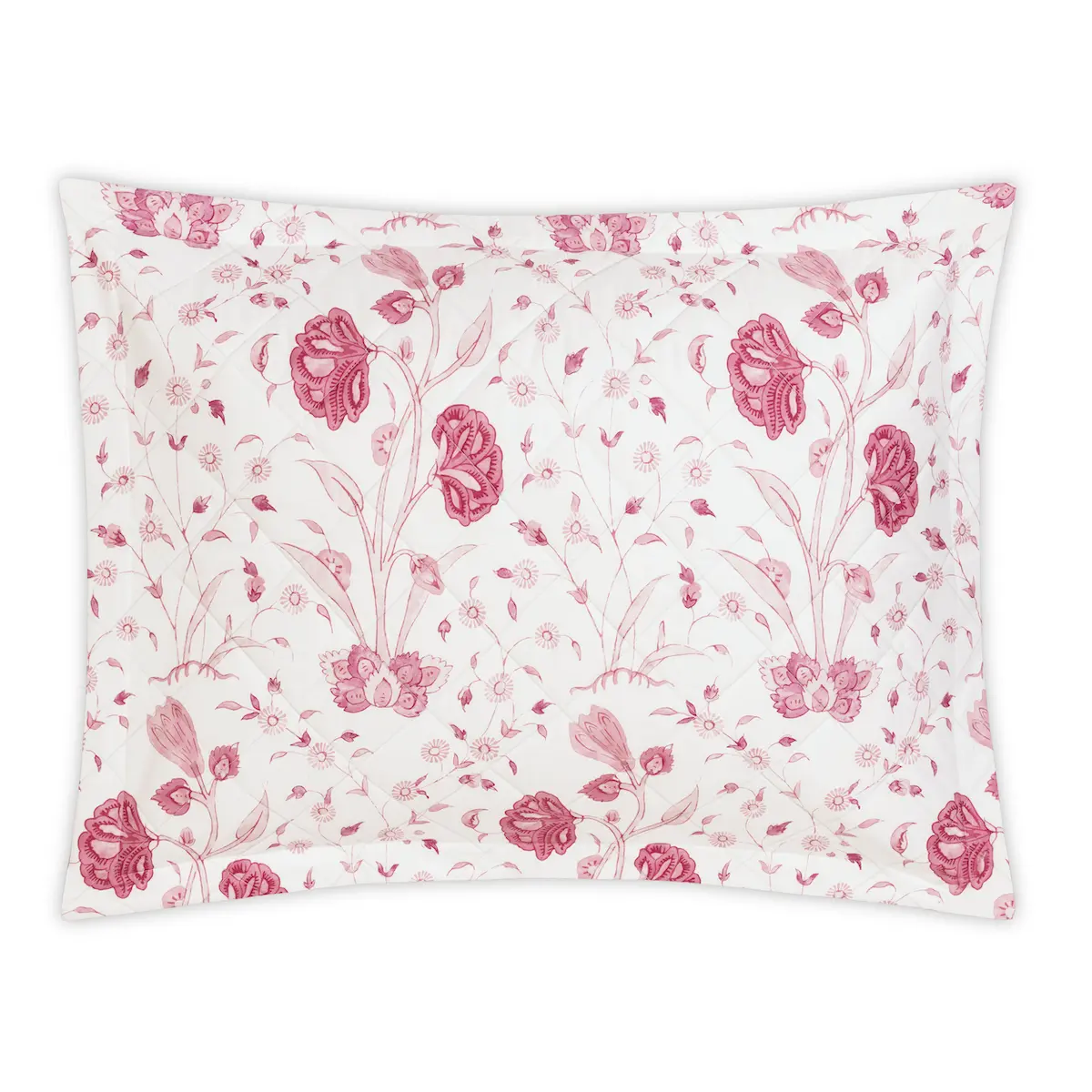 Khilana Quilted Sham_ PEONY