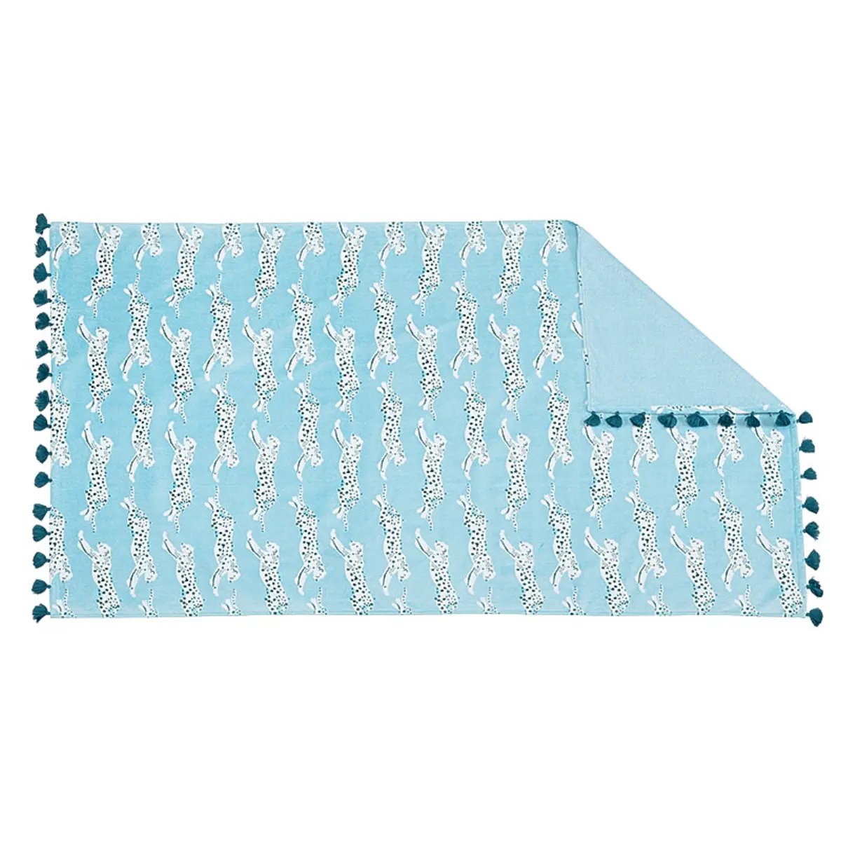 Leaping Leopard Beach Towel_ SURF