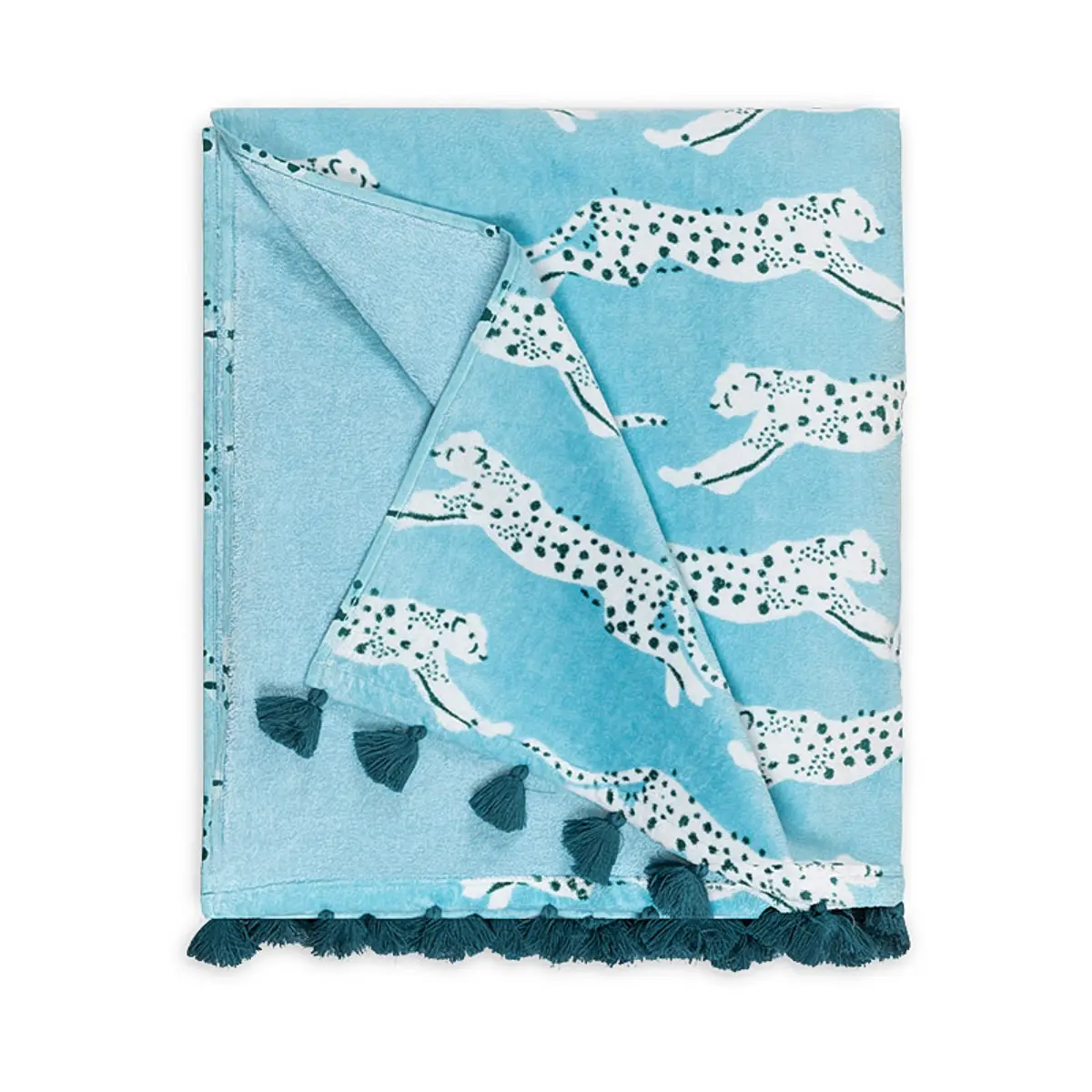 Leaping Leopard Beach Towel_ SURF