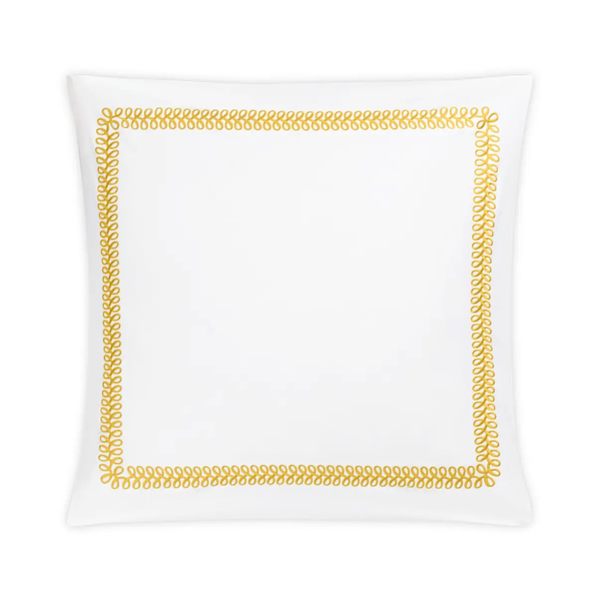 Astor Braid Sham_ LEMON