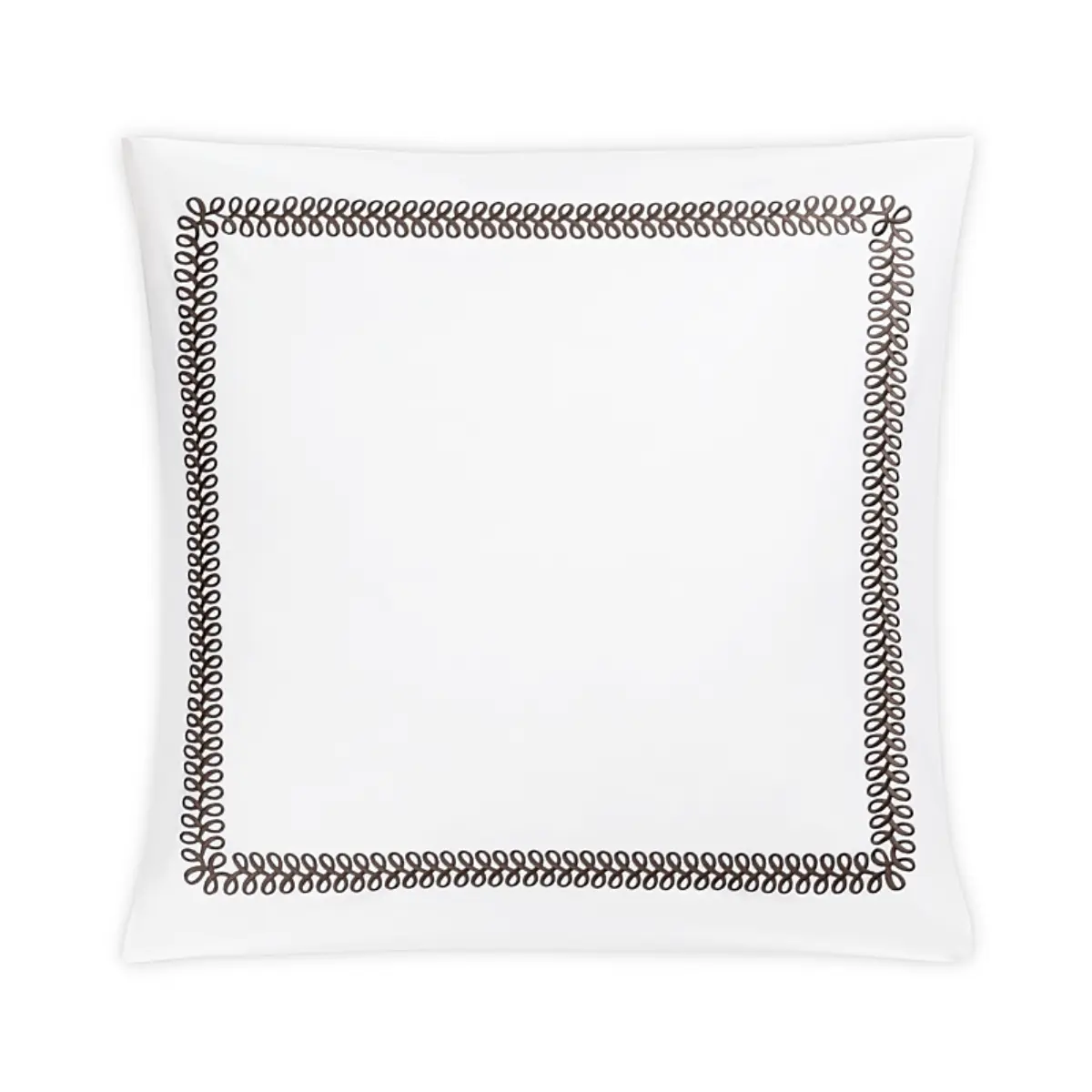 Astor Braid Sham_ MOCHA