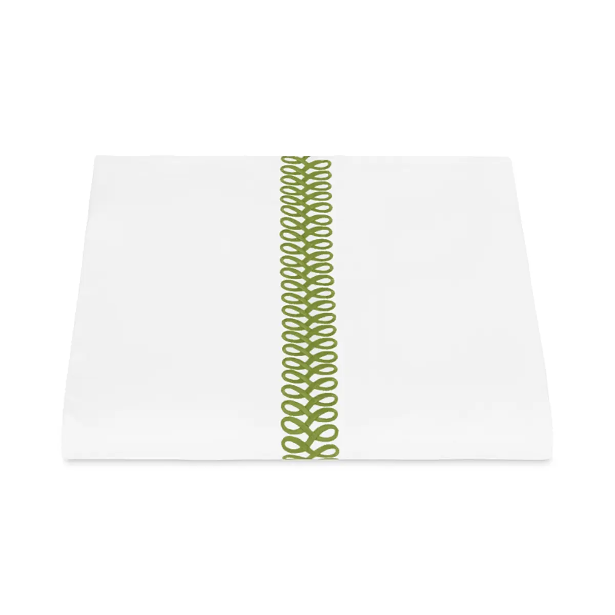 Astor Braid Duvet Cover_ GRASS