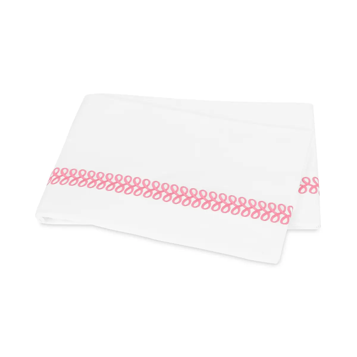 Astor Braid Flat Sheet_ PEONY
