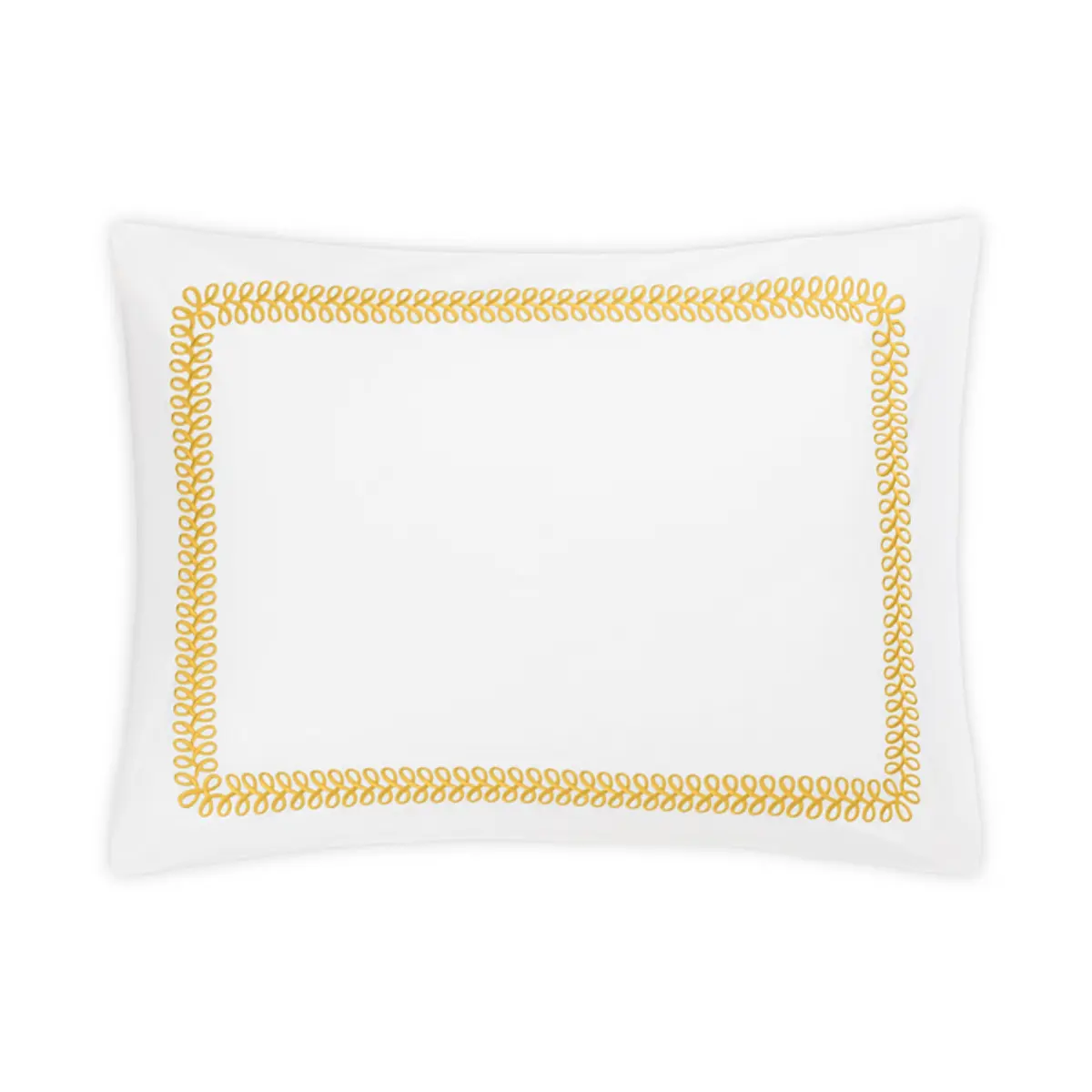 Astor Braid Sham_ LEMON