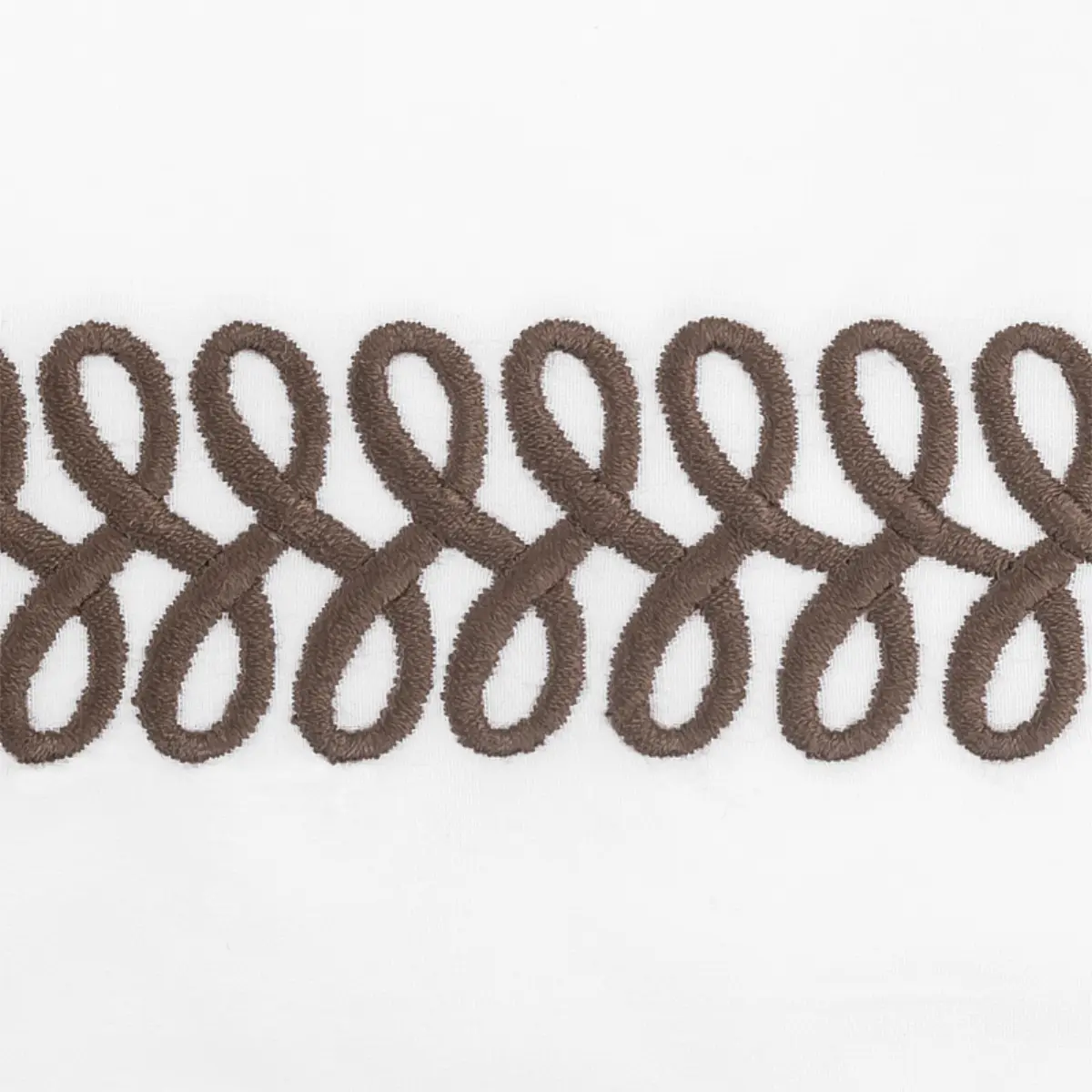 Astor Braid Sham_ MOCHA