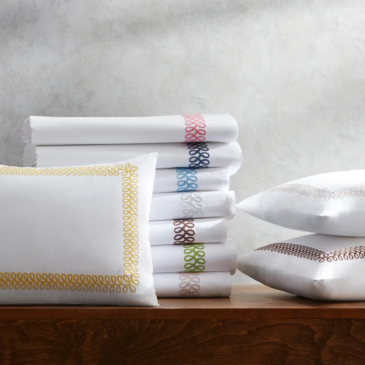 Astor Braid Pillowcases_ MOCHA