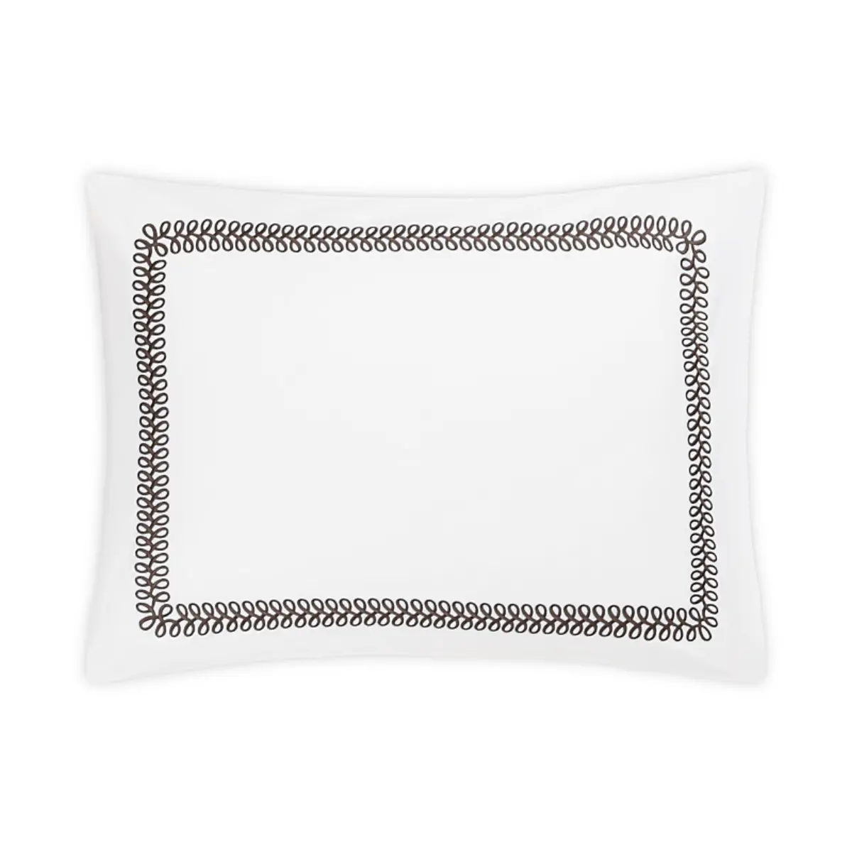 Astor Braid Sham_ MOCHA