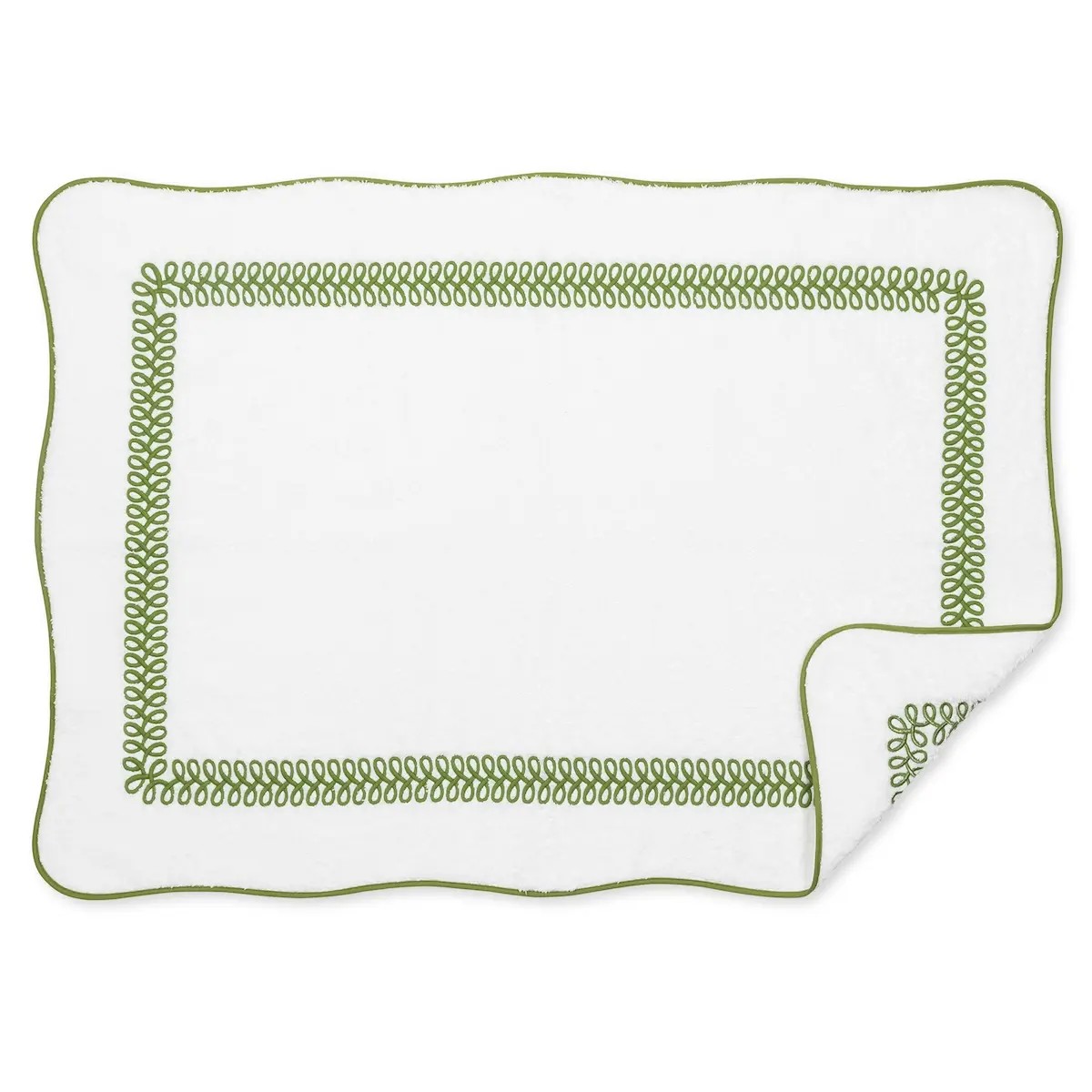 Astor Braid Tub Mat_ GRASS