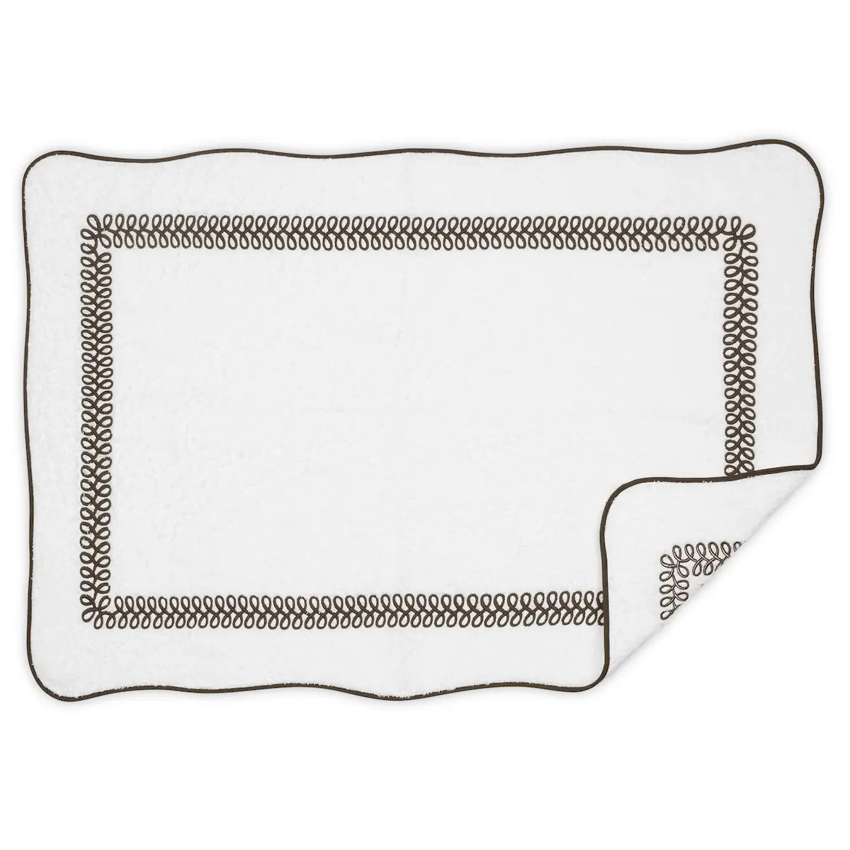Astor Braid Tub Mat_ MOCHA