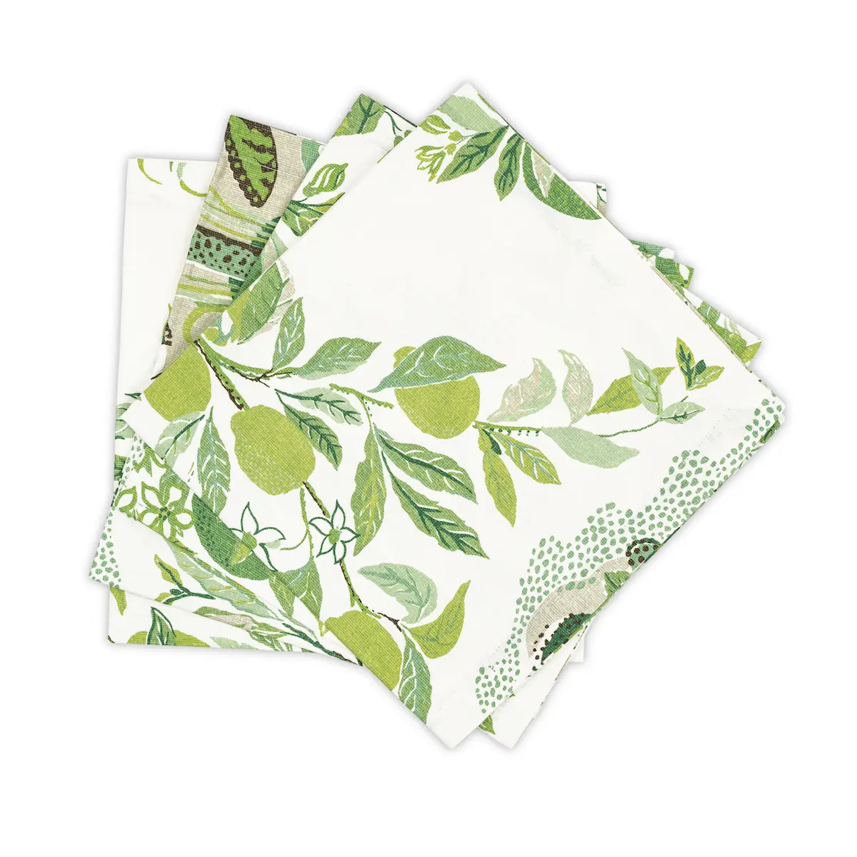Citrus Garden Napkin, Set of 4_ GRASS