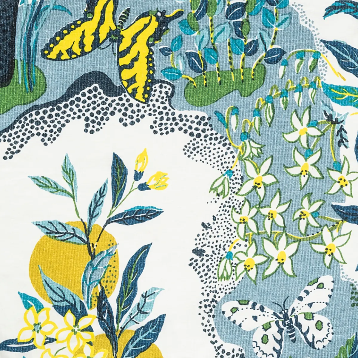 Citrus Garden Napkin, Set of 4_ POOL