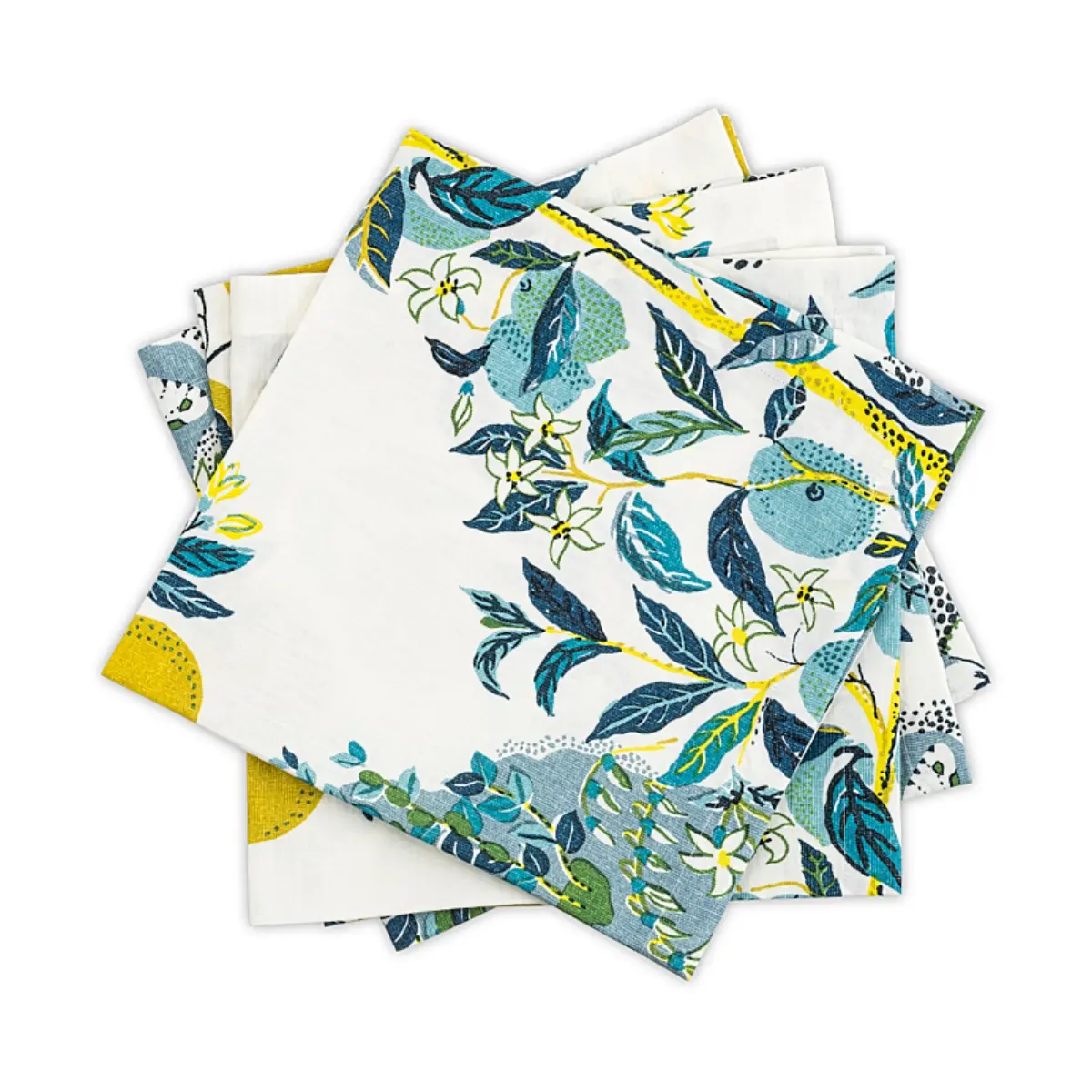 Citrus Garden Napkin, Set of 4_ POOL