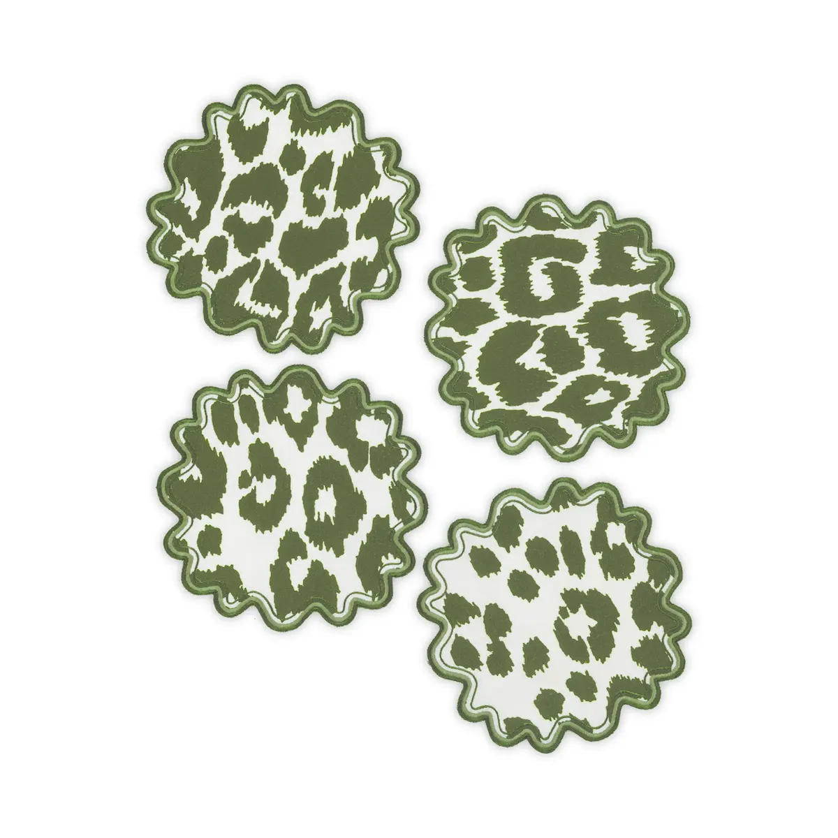 Iconic Leopard Cocktail Napkins (4)_ GREEN